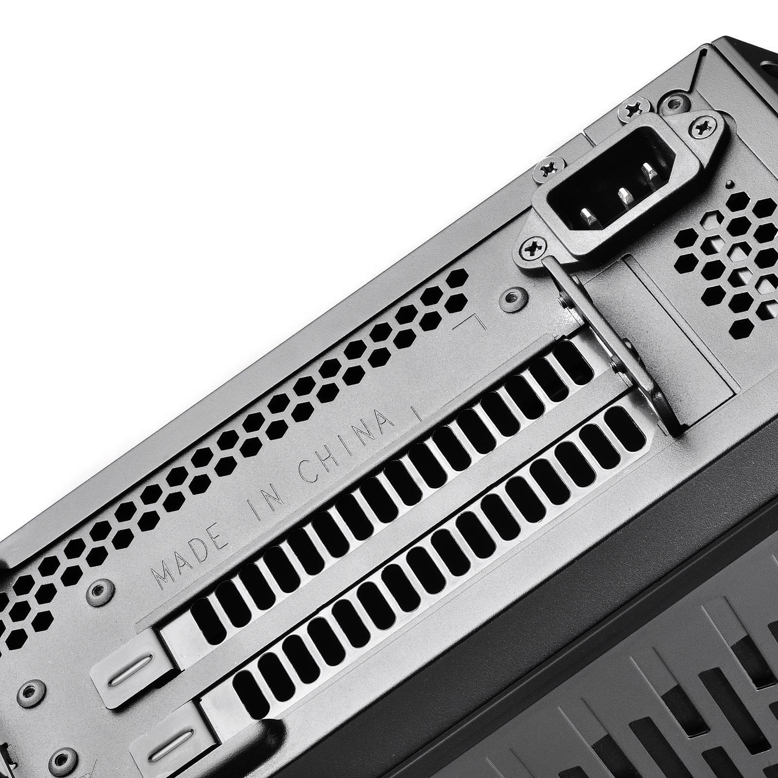Silverstone - Silverstone Milo ML08-H Mini-ITX Case - Black with Carry Handle (SST-ML08B-H)