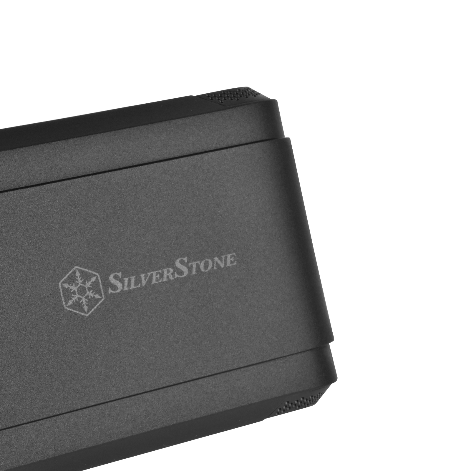 Silverstone - Silverstone Fortress SST-FTZ01B-E Mini-ITX Case - Black