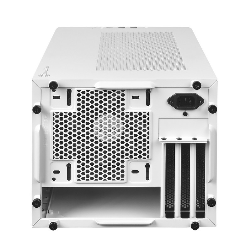 Silverstone - SilverStone Sugo Mini-ITX Compact Computer Cube White Case - SST-SG14W
