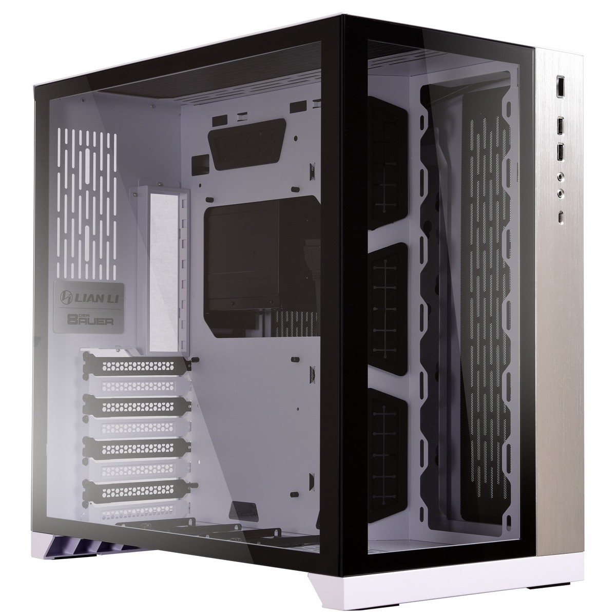 Lian Li - Lian Li PC-O11 Dynamic Midi-Tower - White Window