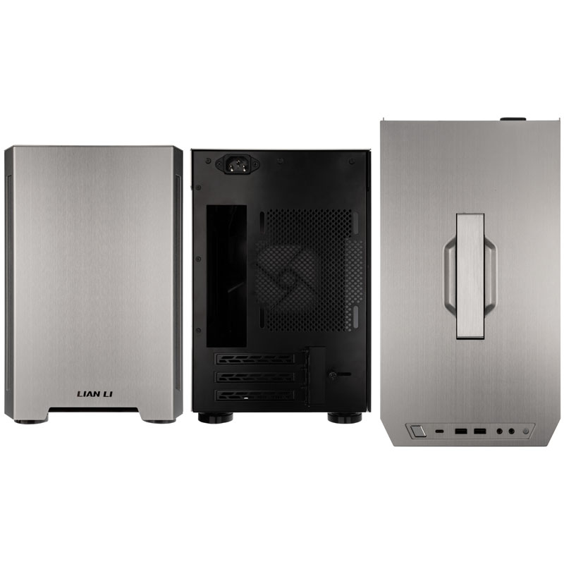 Lian-Li PC-TU150WX Aluminium Mini-ITX Case - Black Window