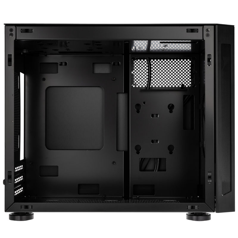 Lian Li - Lian Li PC-TU150X Aluminium Mini-ITX Case - Black