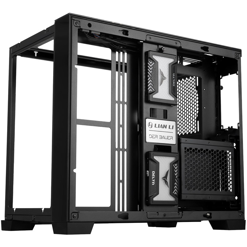 Lian Li - Lian Li O11 Dynamic Mini Midi-Tower Case - Black