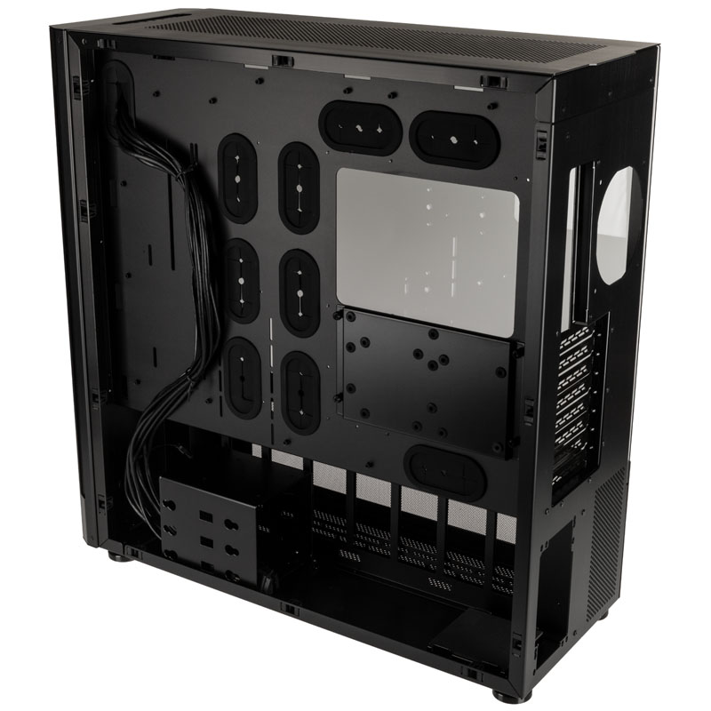 Lian Li PC-V3000WX TG Aluminium Full Tower Case - Black Tempered Glass