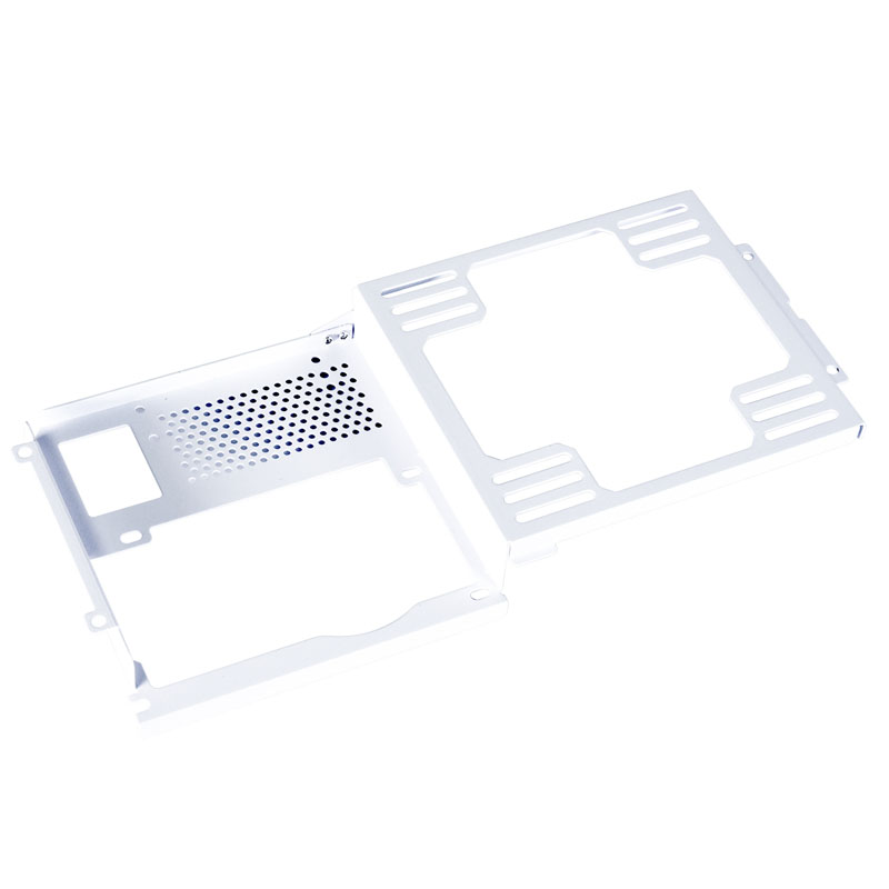 Lian Li - Lian Li Q58W4 Mini-ITX PCIE 4.0 Tempered Glass Case - White