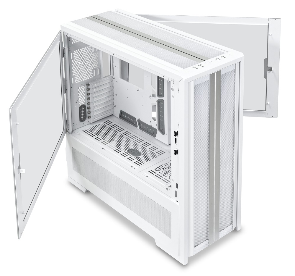 Lian Li - Lian Li V3000 Plus Full Tower Multi-Mode PC Case - White