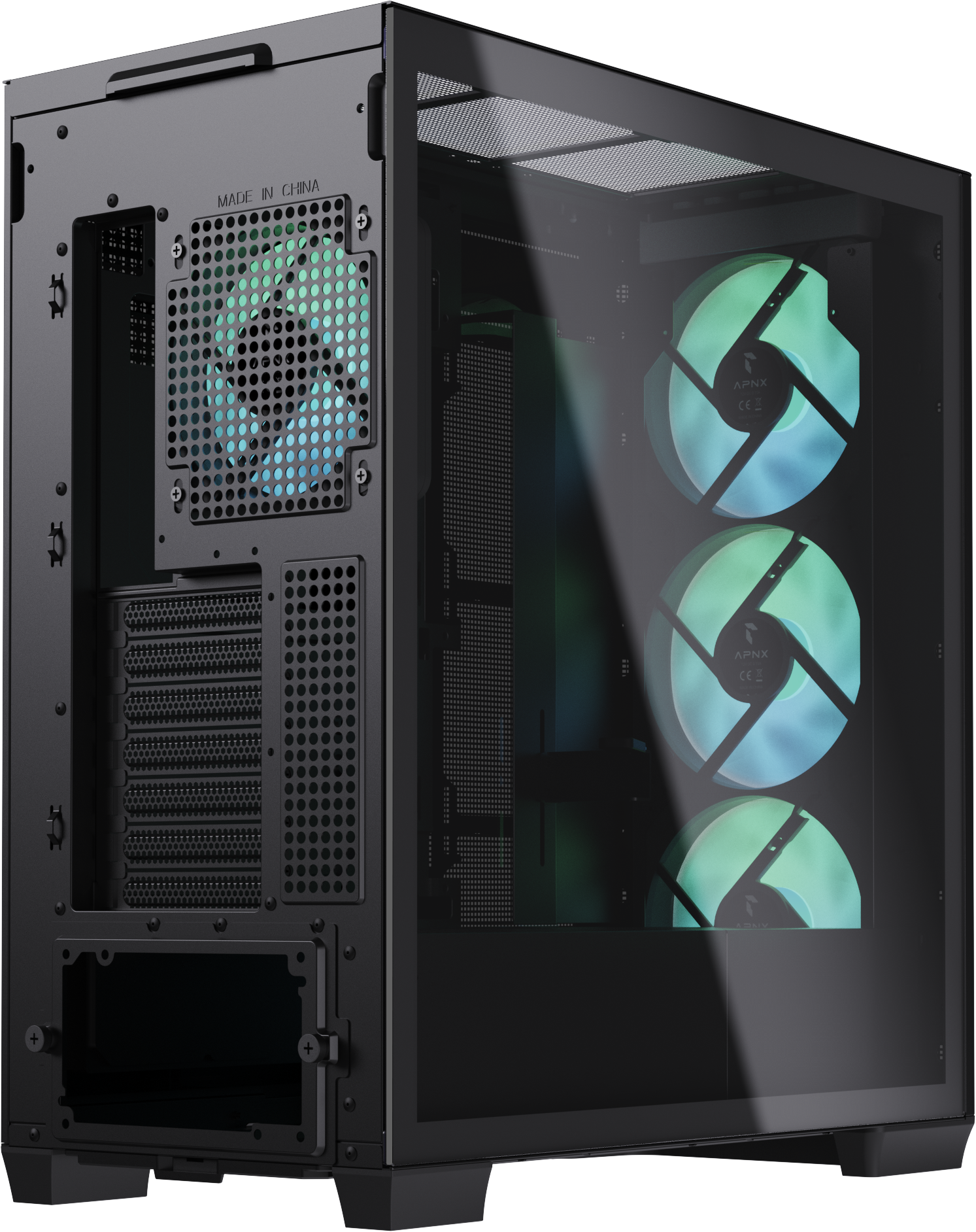 APNX - APNX Creator C1 Black Mid Tower Case