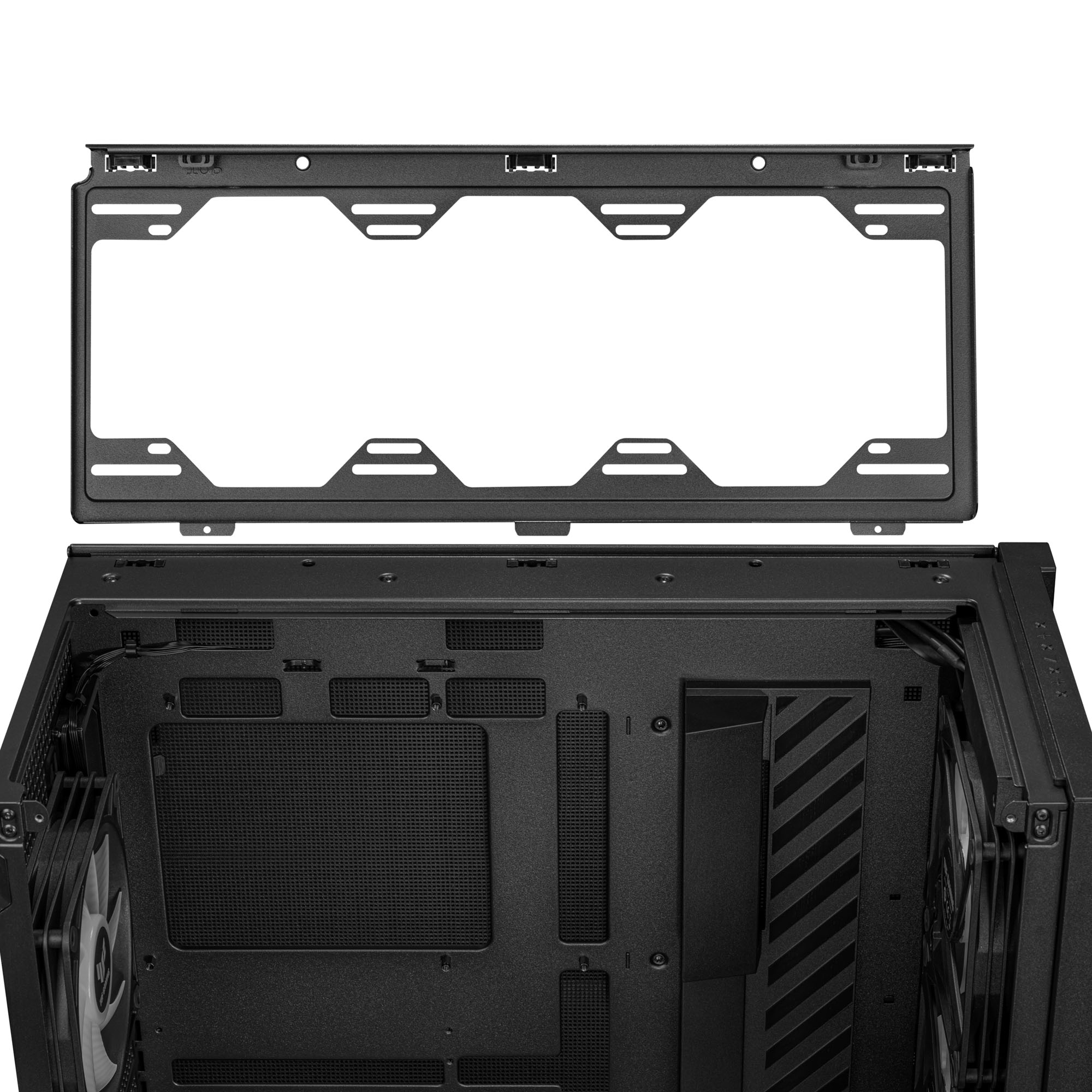 Asus - Asus TUF Gaming GT302 TG ARGB Case - Black