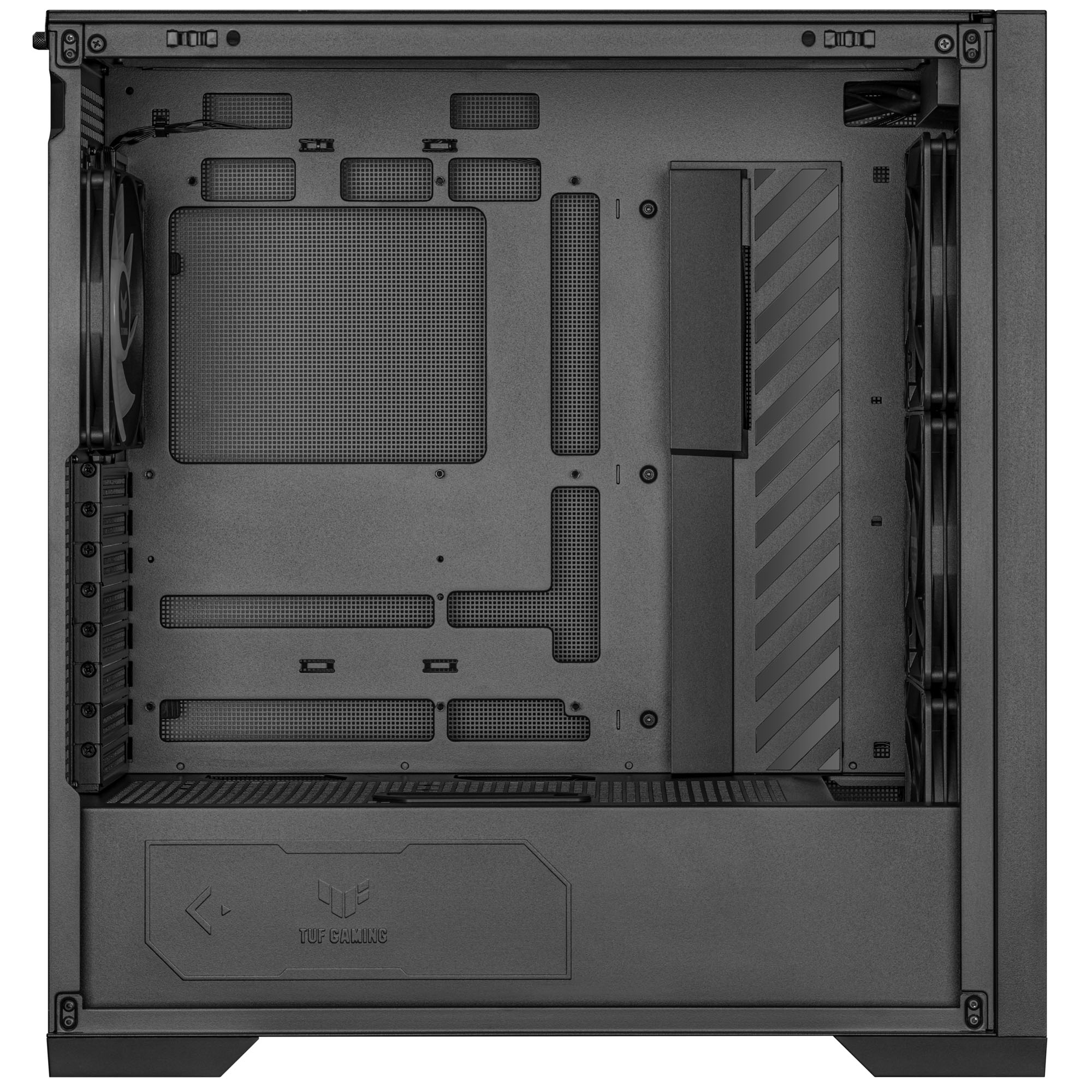 Asus - Asus TUF Gaming GT302 TG ARGB Case - Black