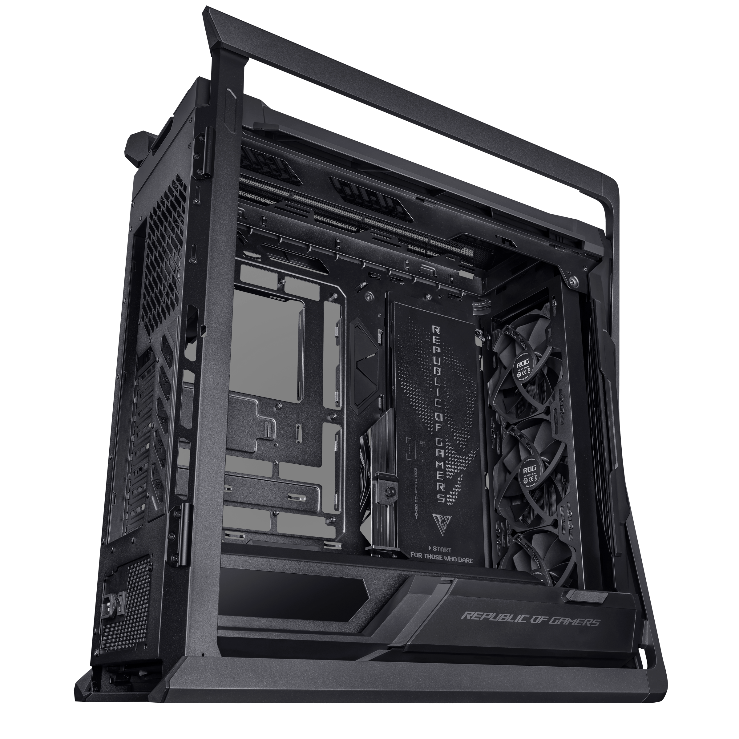 Asus - Asus ROG Hyperion GR701 BTF Edition Full Tower E-ATX Case - Black