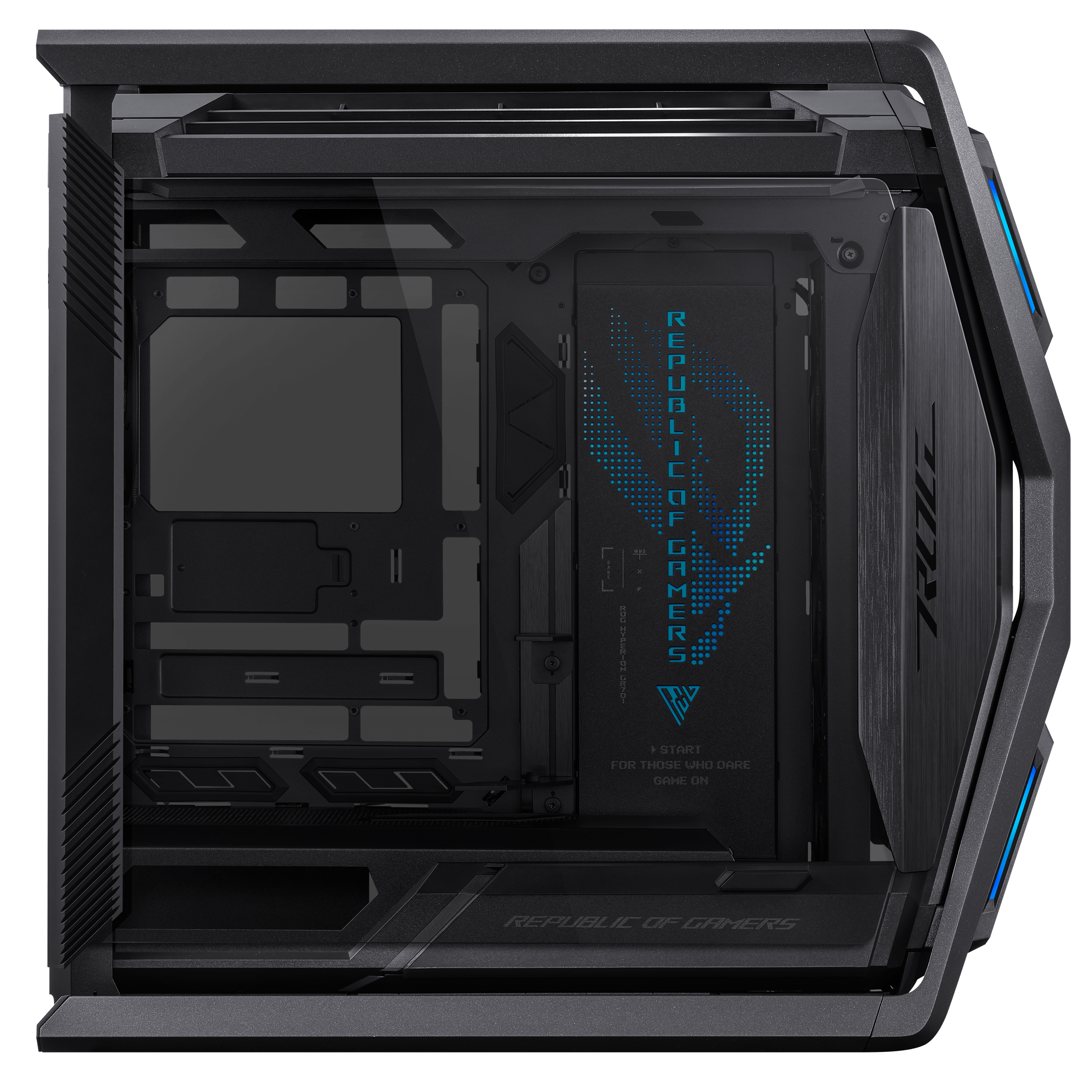 Asus - Asus ROG Hyperion GR701 BTF Edition Full Tower E-ATX Case - Black