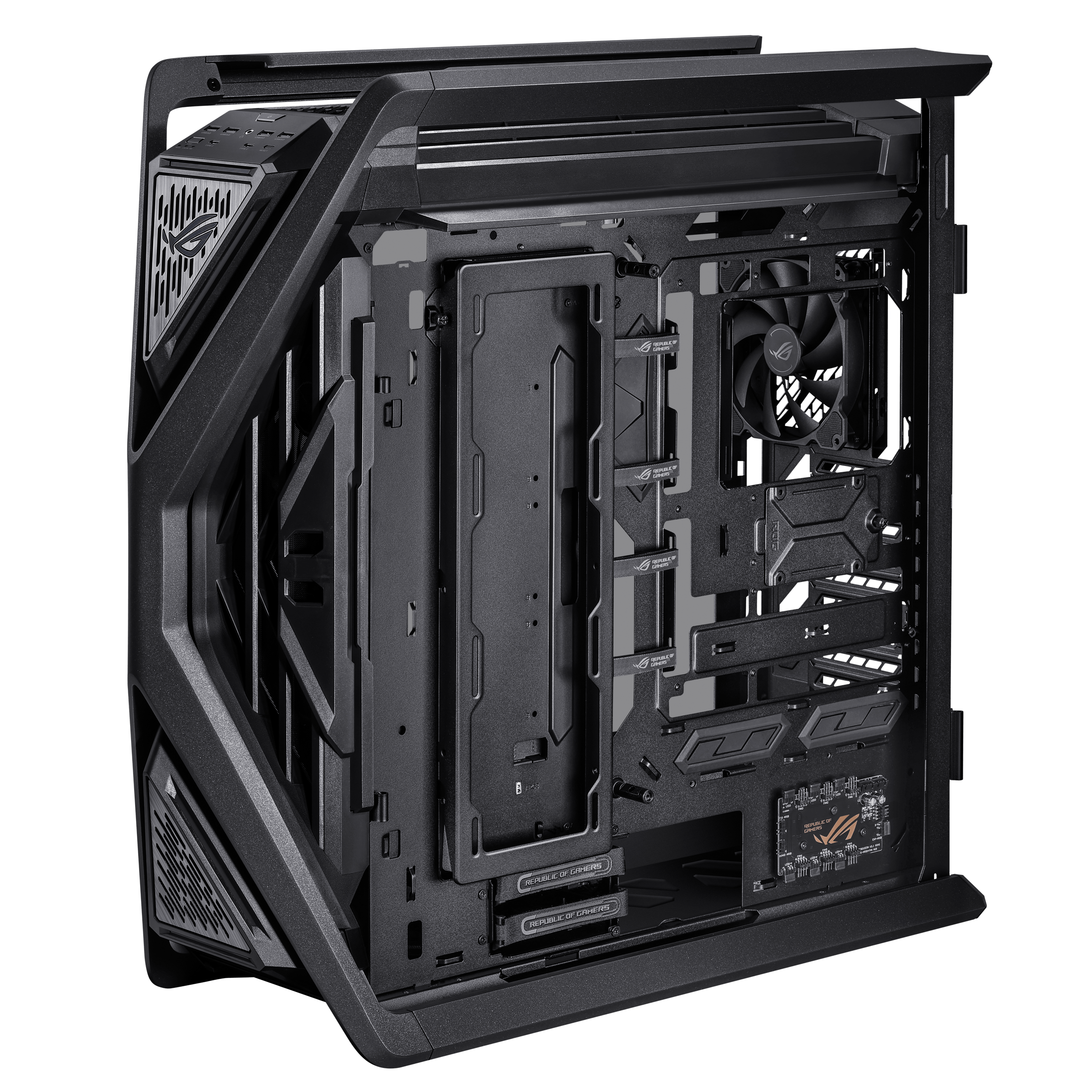 Asus - Asus ROG Hyperion GR701 BTF Edition Full Tower E-ATX Case - Black