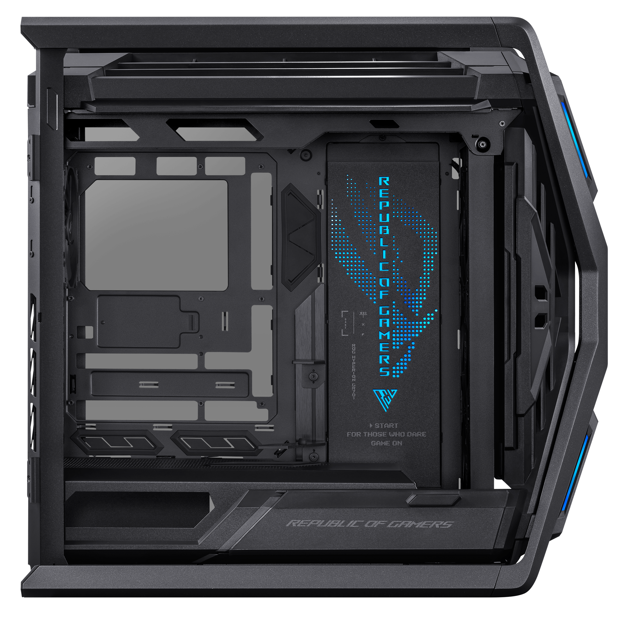 Asus - Asus ROG Hyperion GR701 BTF Edition Full Tower E-ATX Case - Black