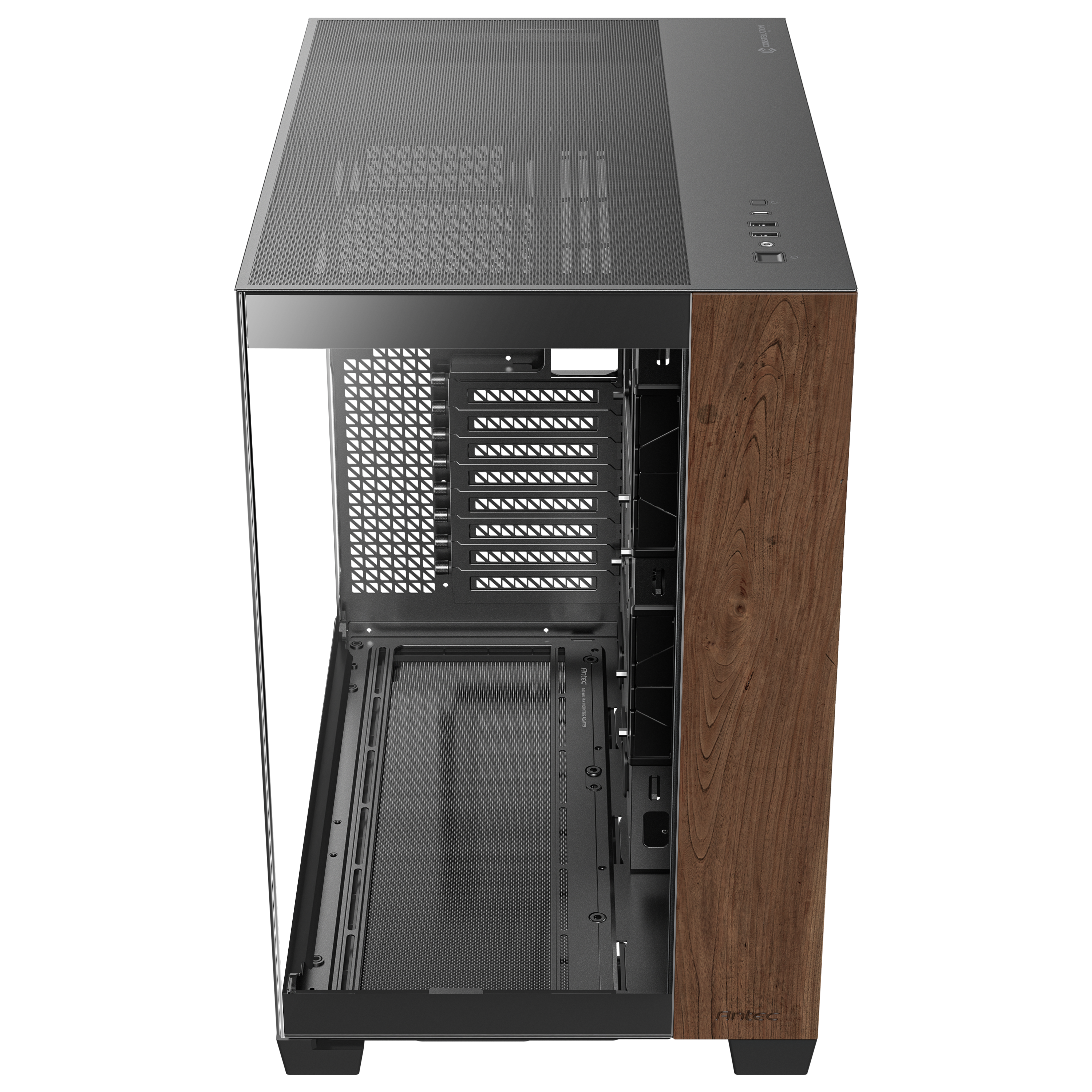 Antec - Antec C8 Wood Midi Tower - Black