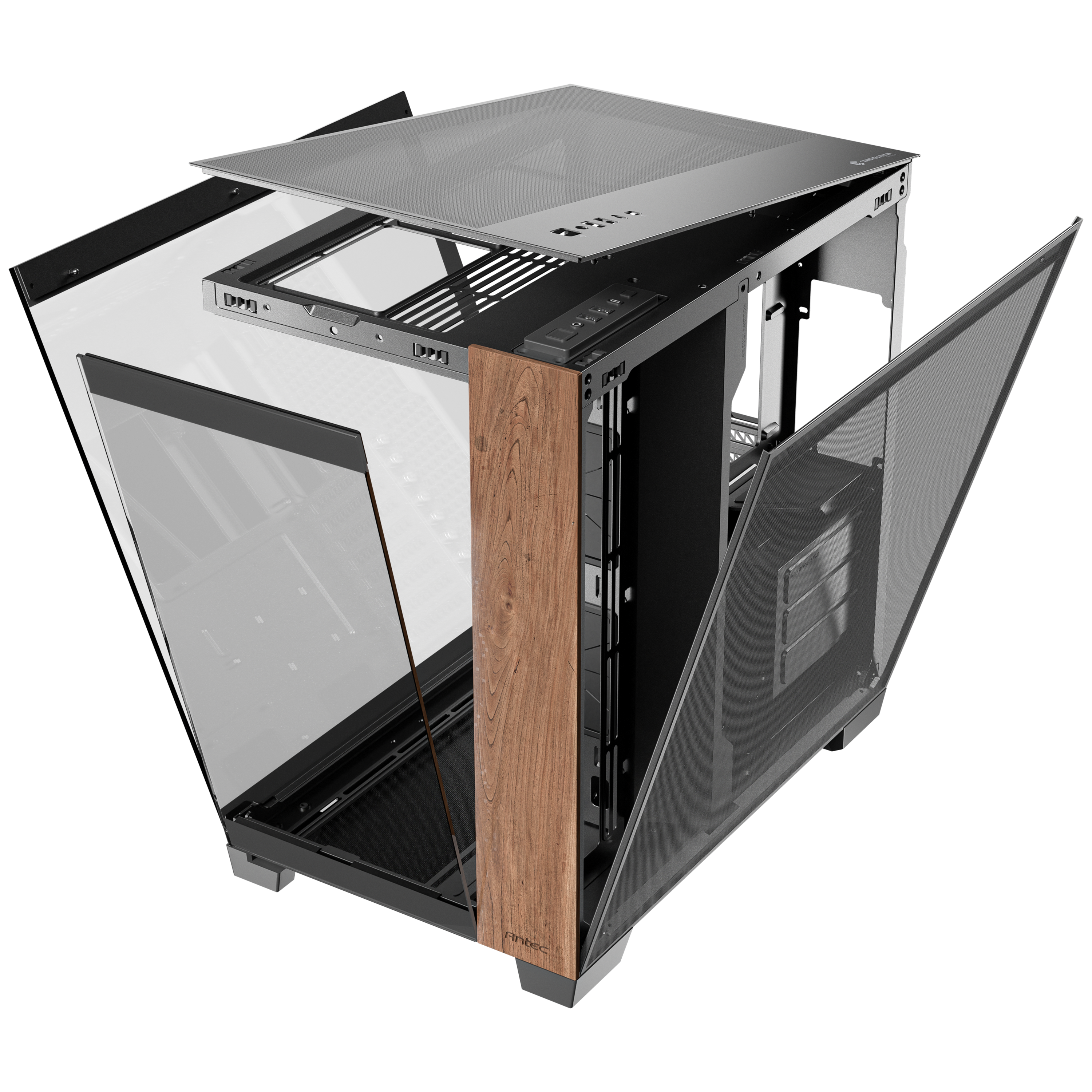 Antec - Antec C8 Wood Midi Tower - Black