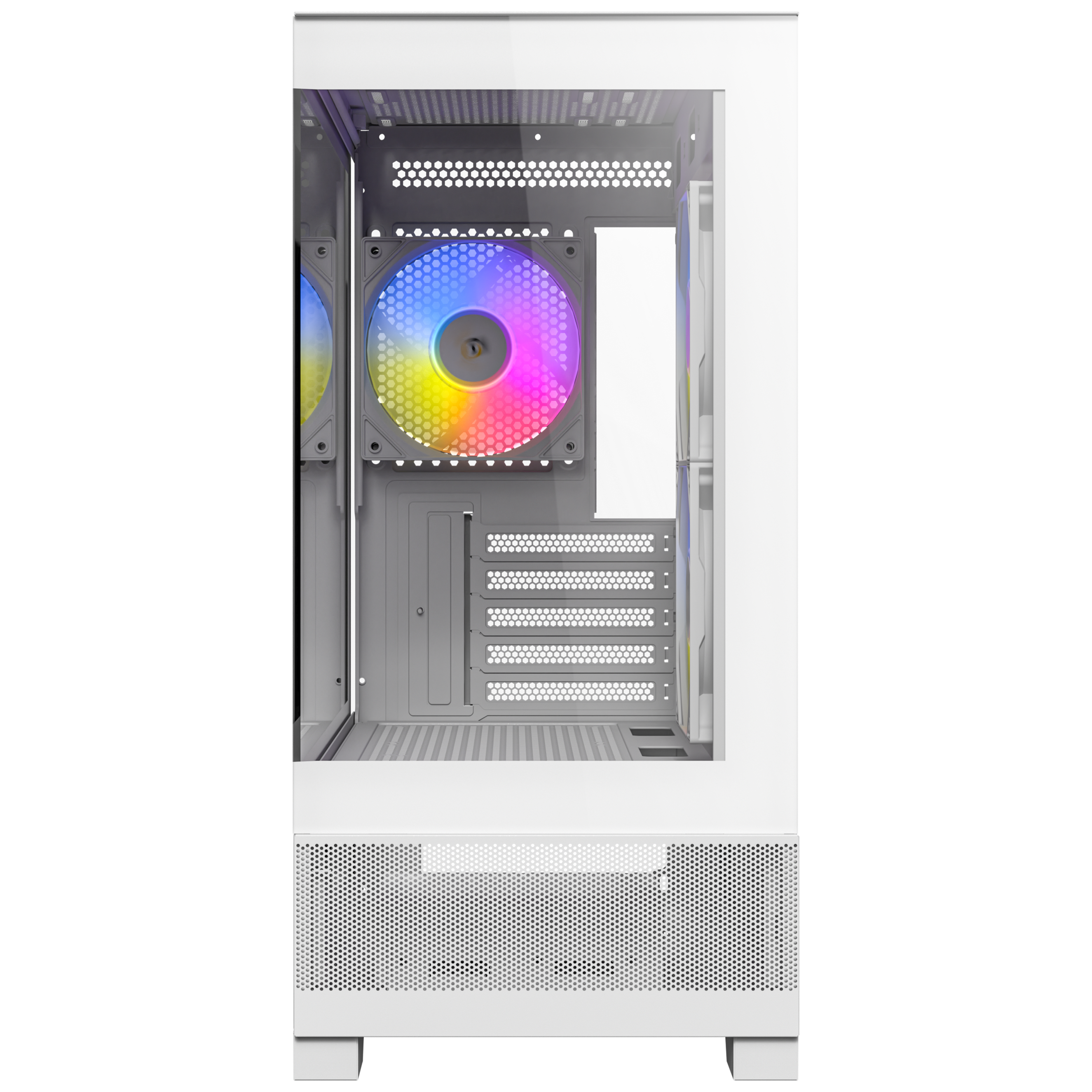 Antec - Antec CX500M RGB M-ATX Mini Tower - White