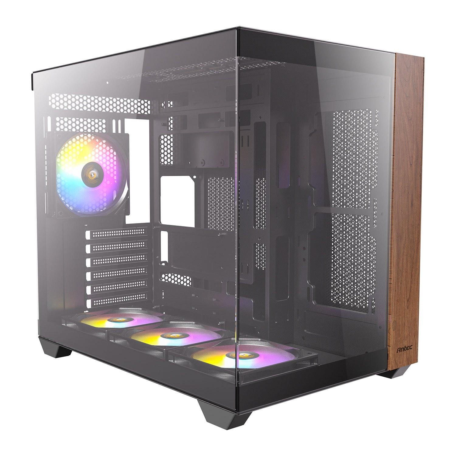 Antec - Antec CX800 Wood RGB Mid Tower - Black