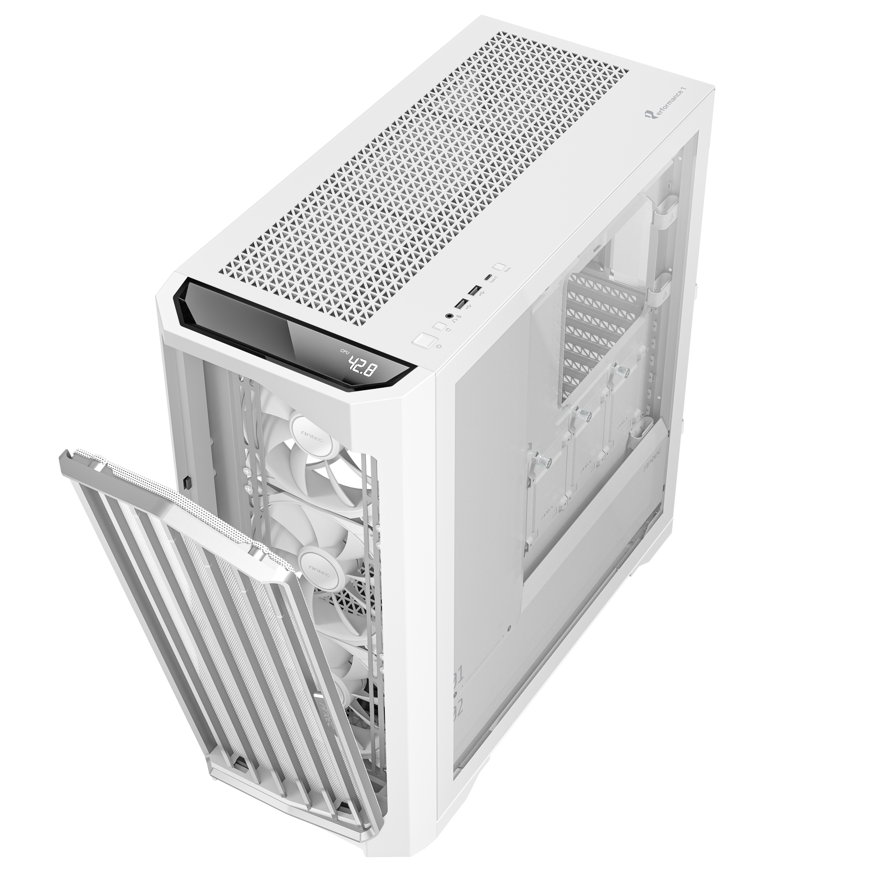 Antec - Antec Performance 1 FT Full Tower - White