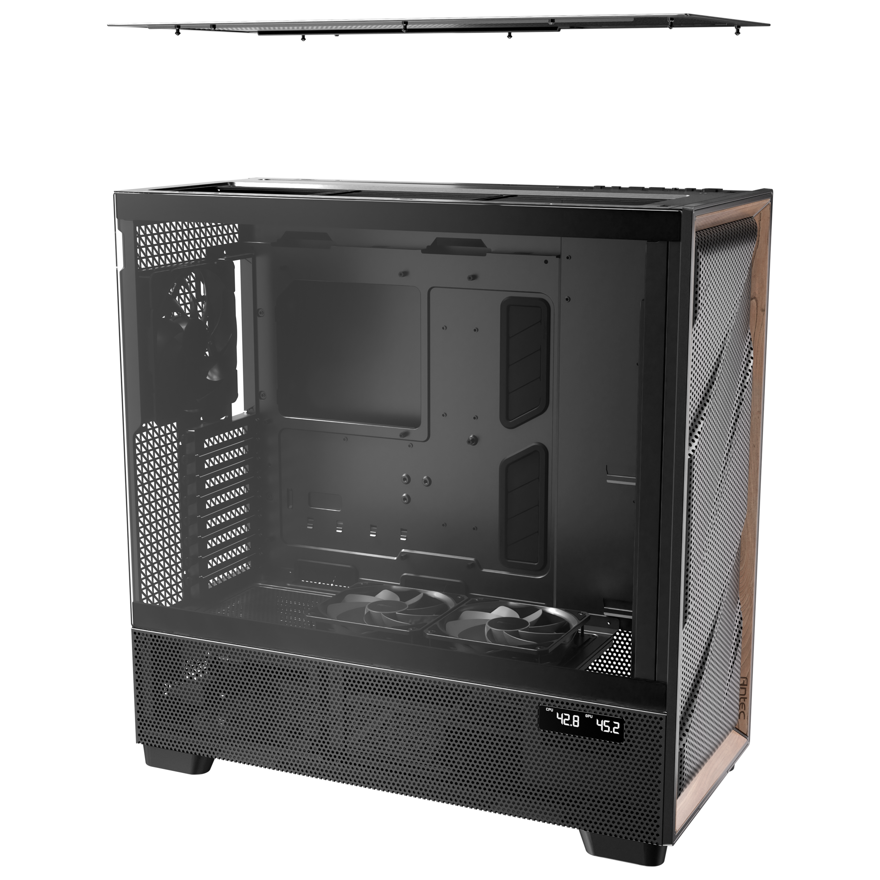 Antec - Antec Flux PRO Full Tower Case - Black