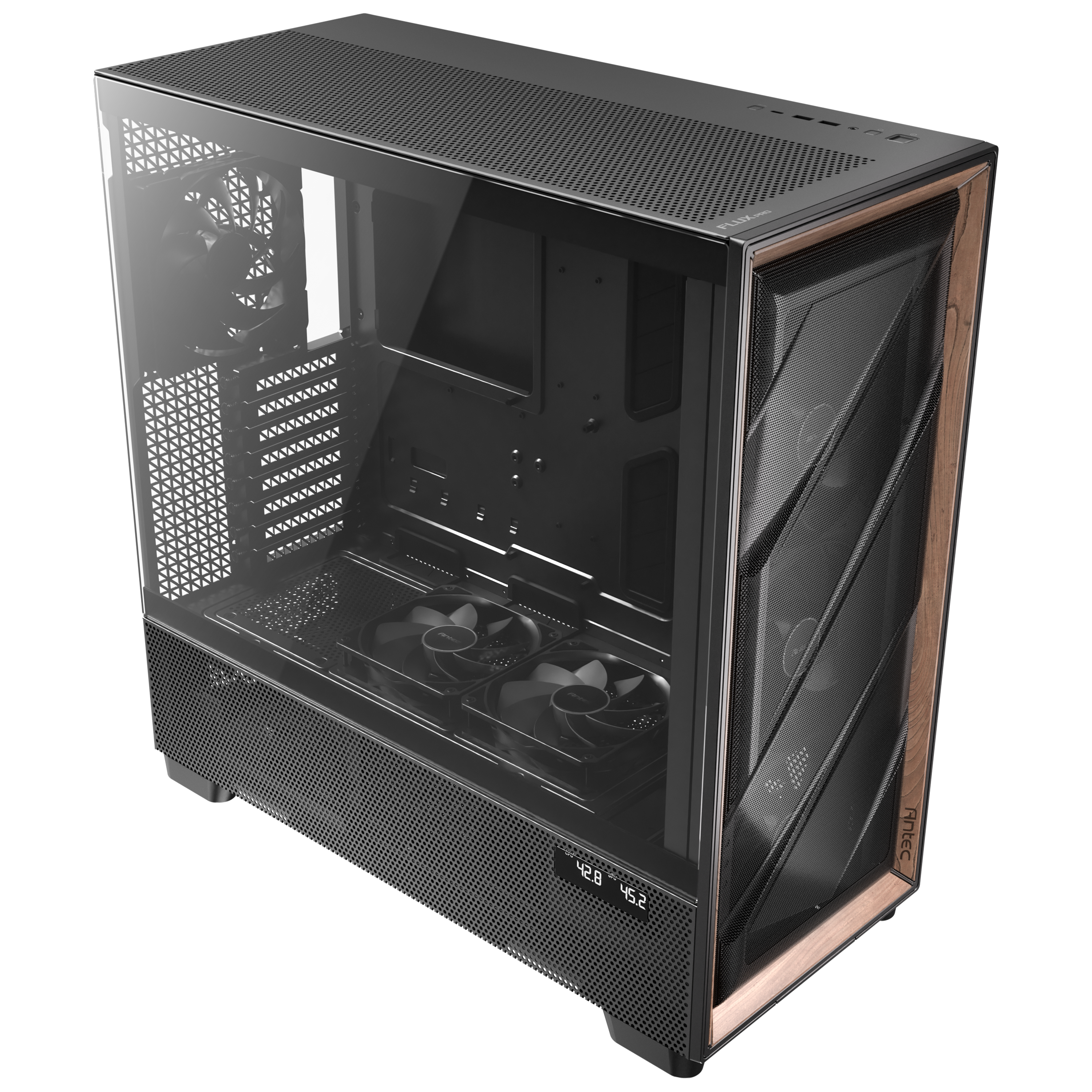 Antec - Antec Flux PRO Full Tower Case - Black