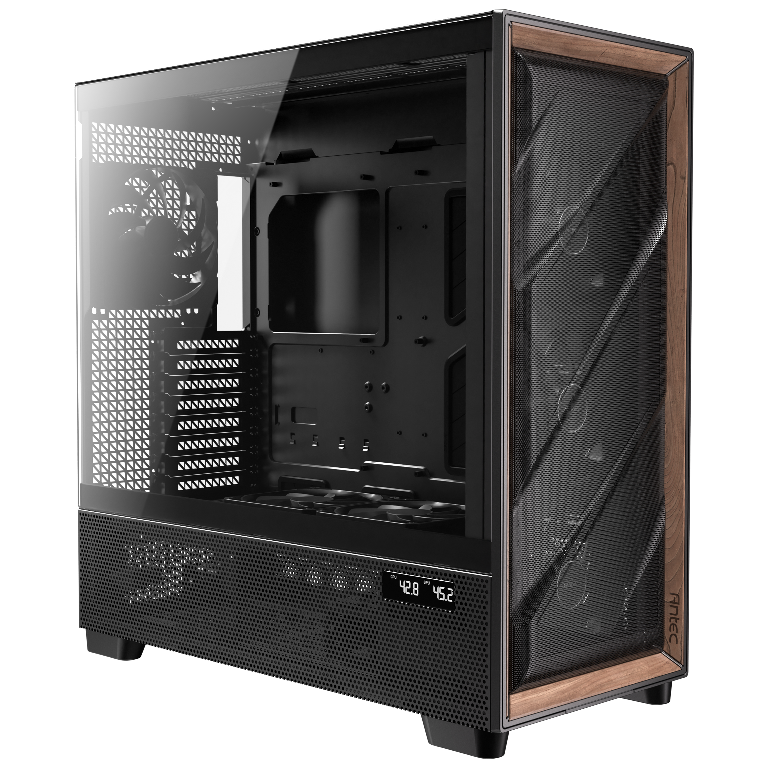 Antec - Antec Flux PRO Full Tower Case - Black