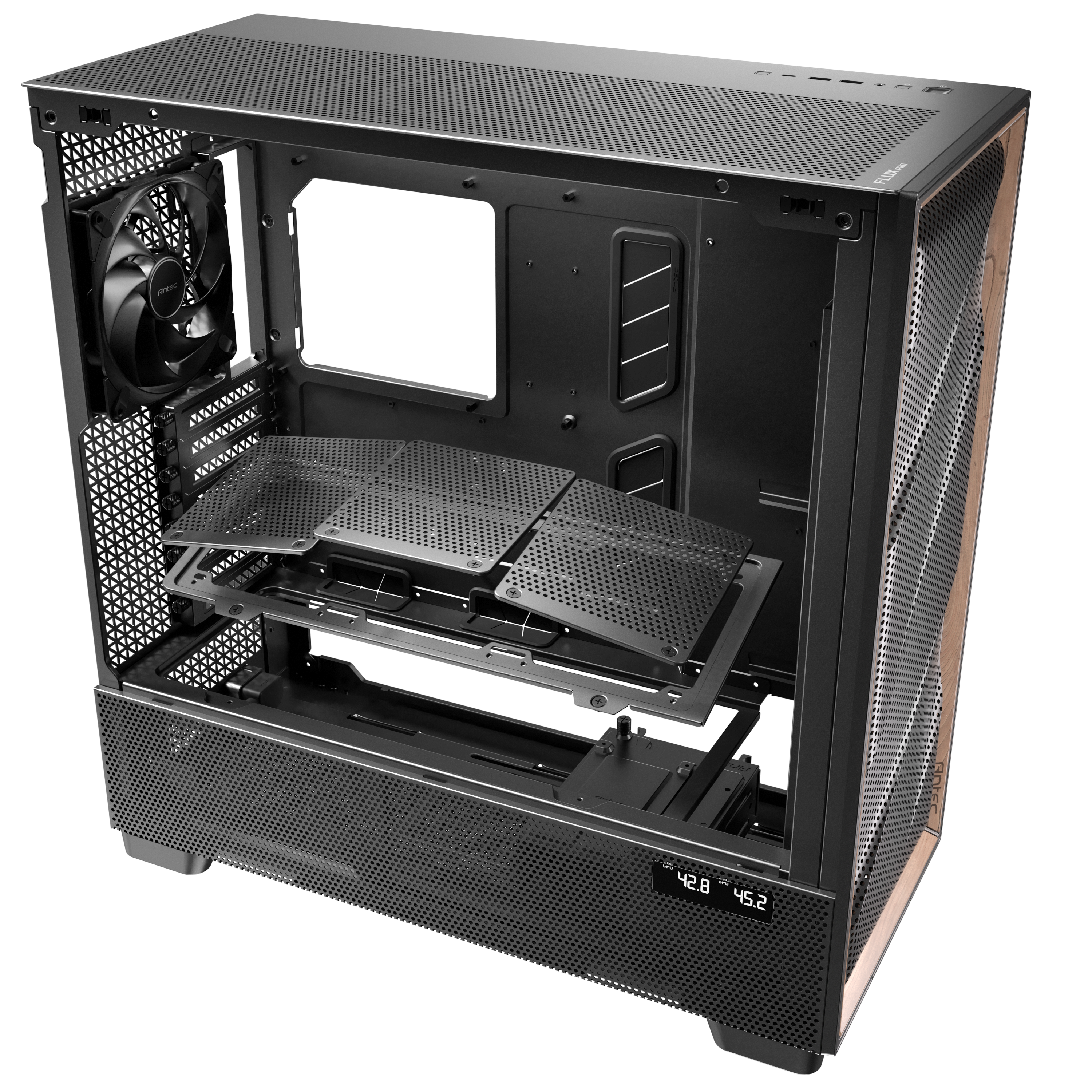 Antec - Antec Flux PRO Full Tower Case - Black