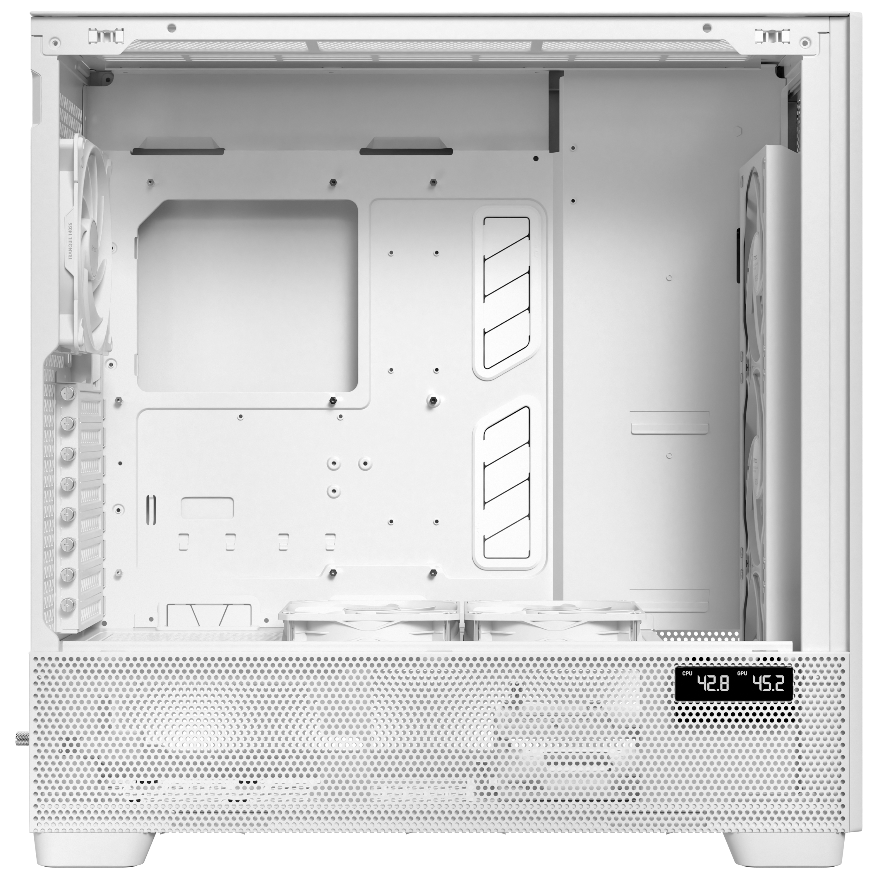 Antec - Antec Flux PRO Full Tower Case - White