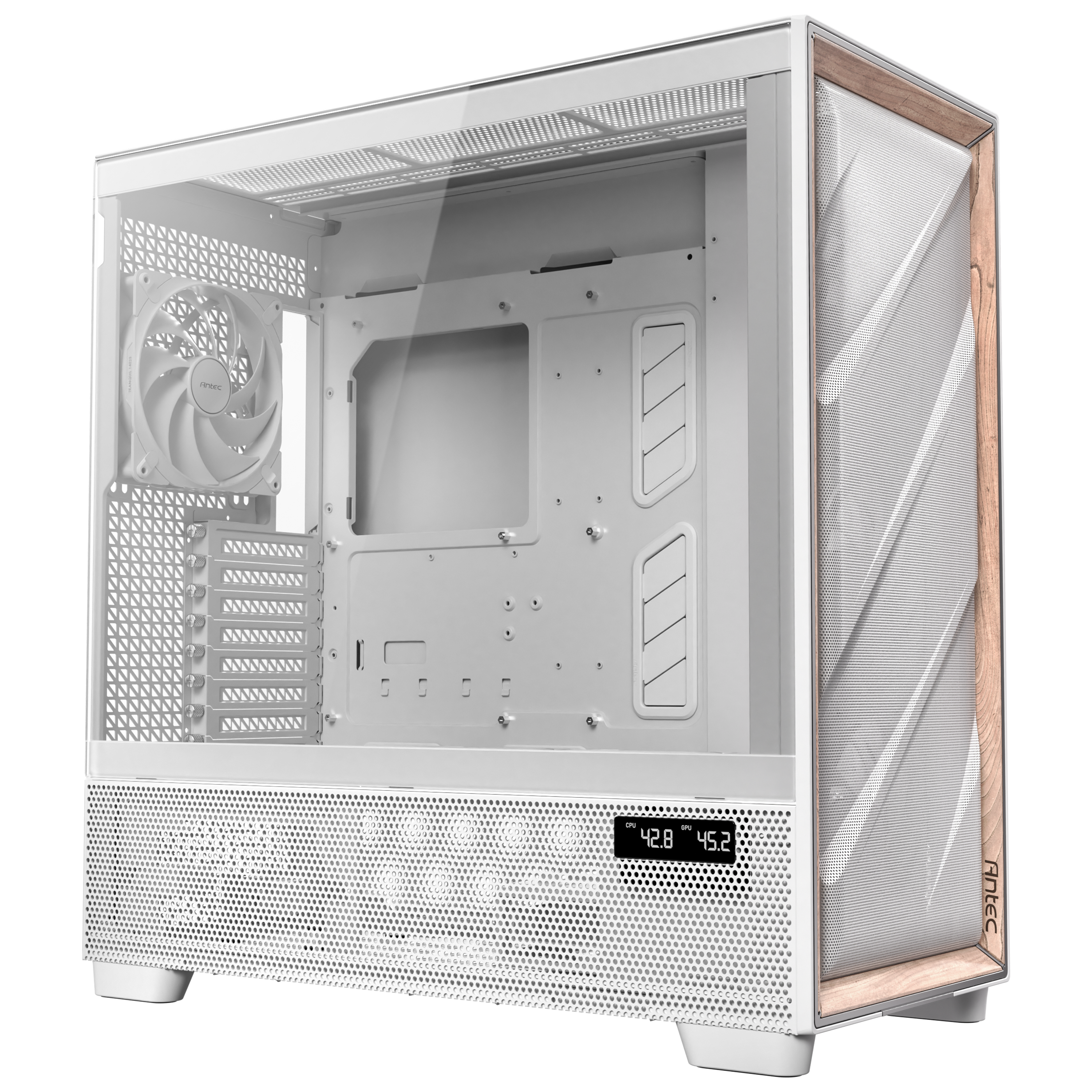 Antec - Antec Flux PRO Full Tower Case - White