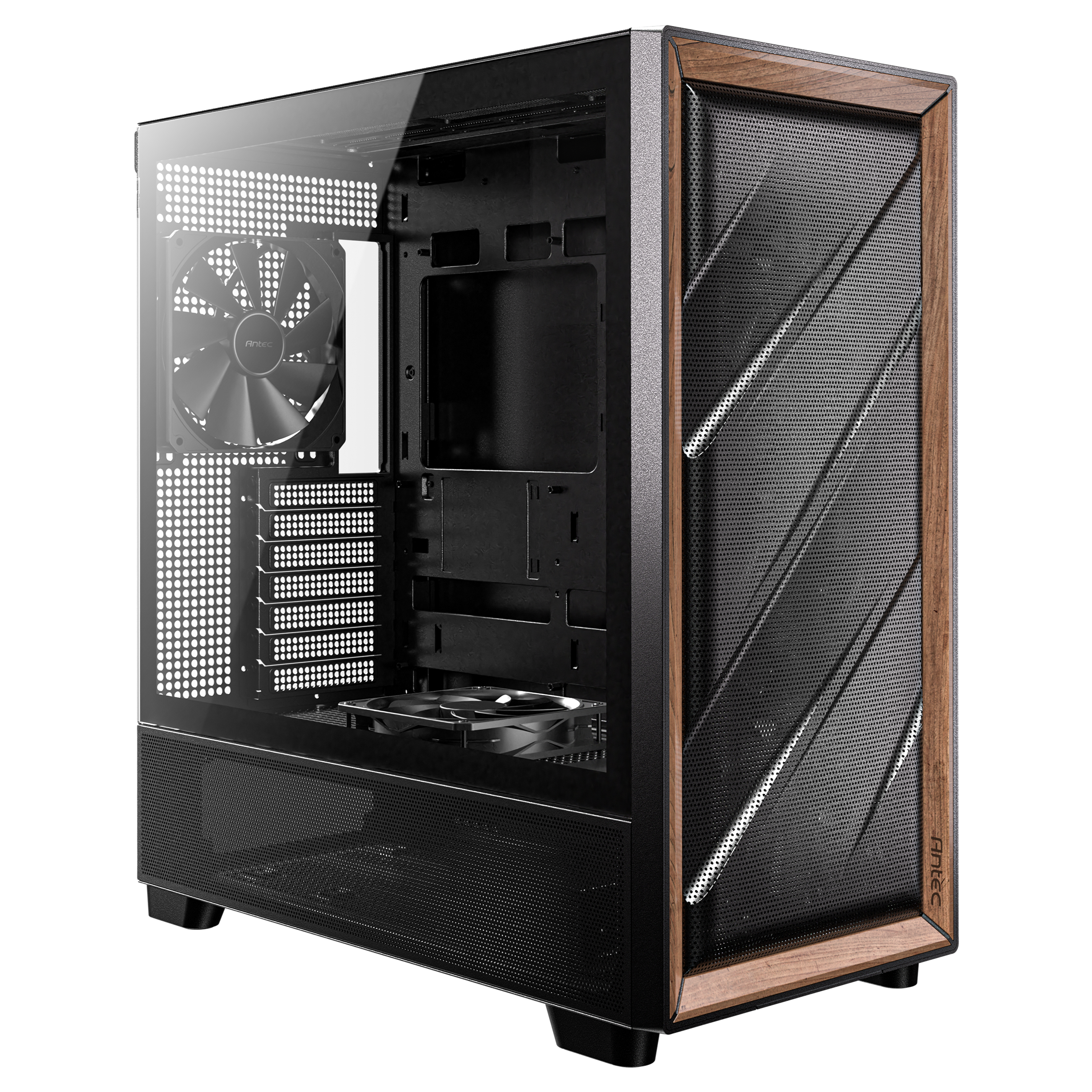 Antec - Antec Flux Mid Tower Case - Black