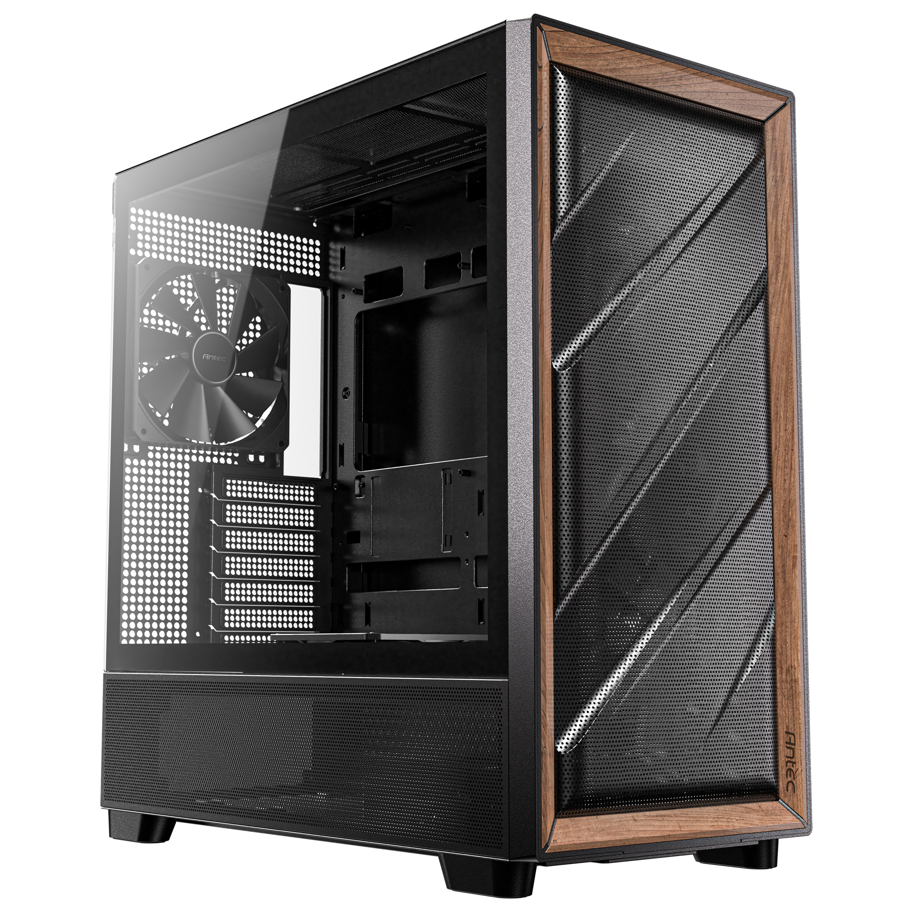 Antec - Antec Flux Mid Tower Case - Black