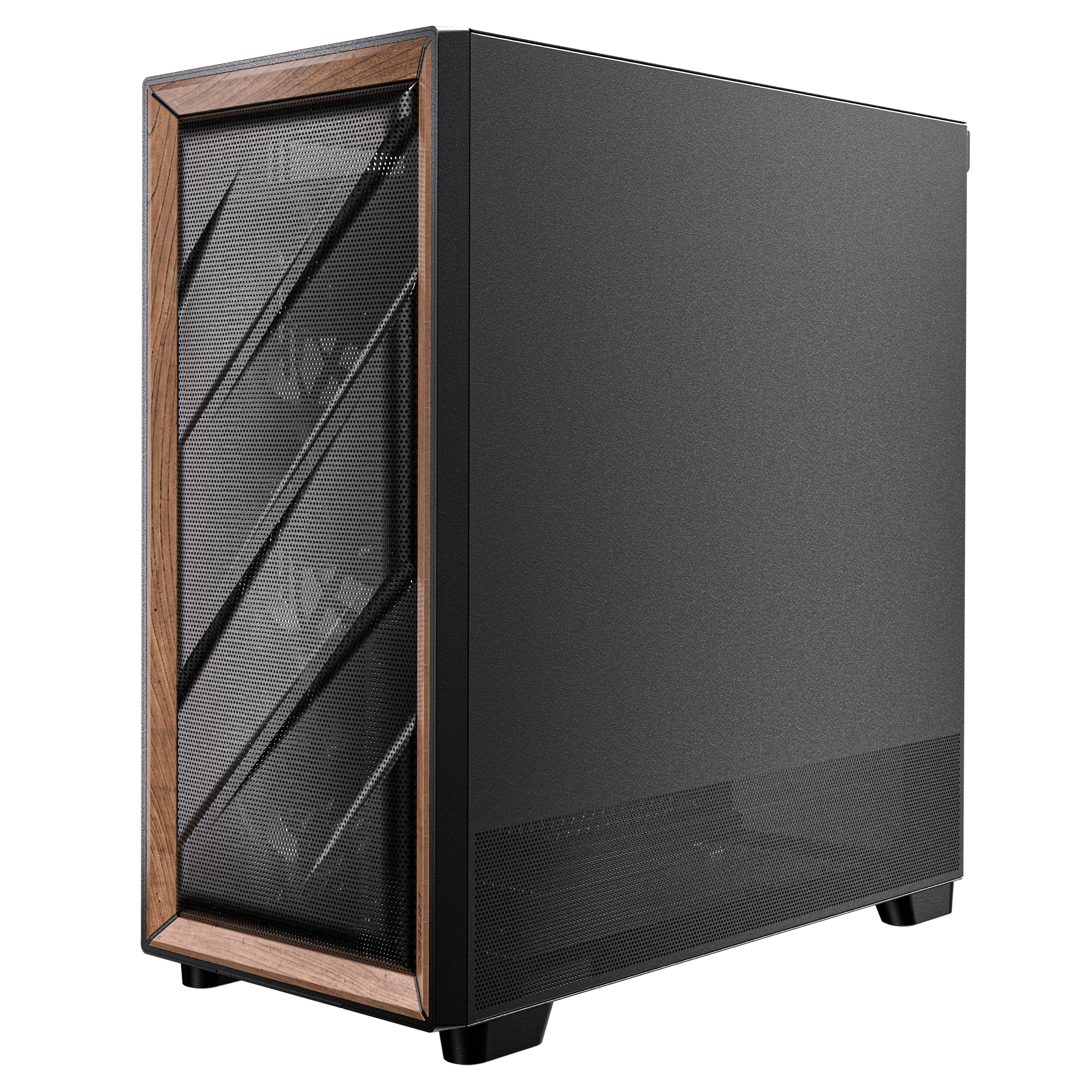 Antec - Antec Flux Mid Tower Case - Black