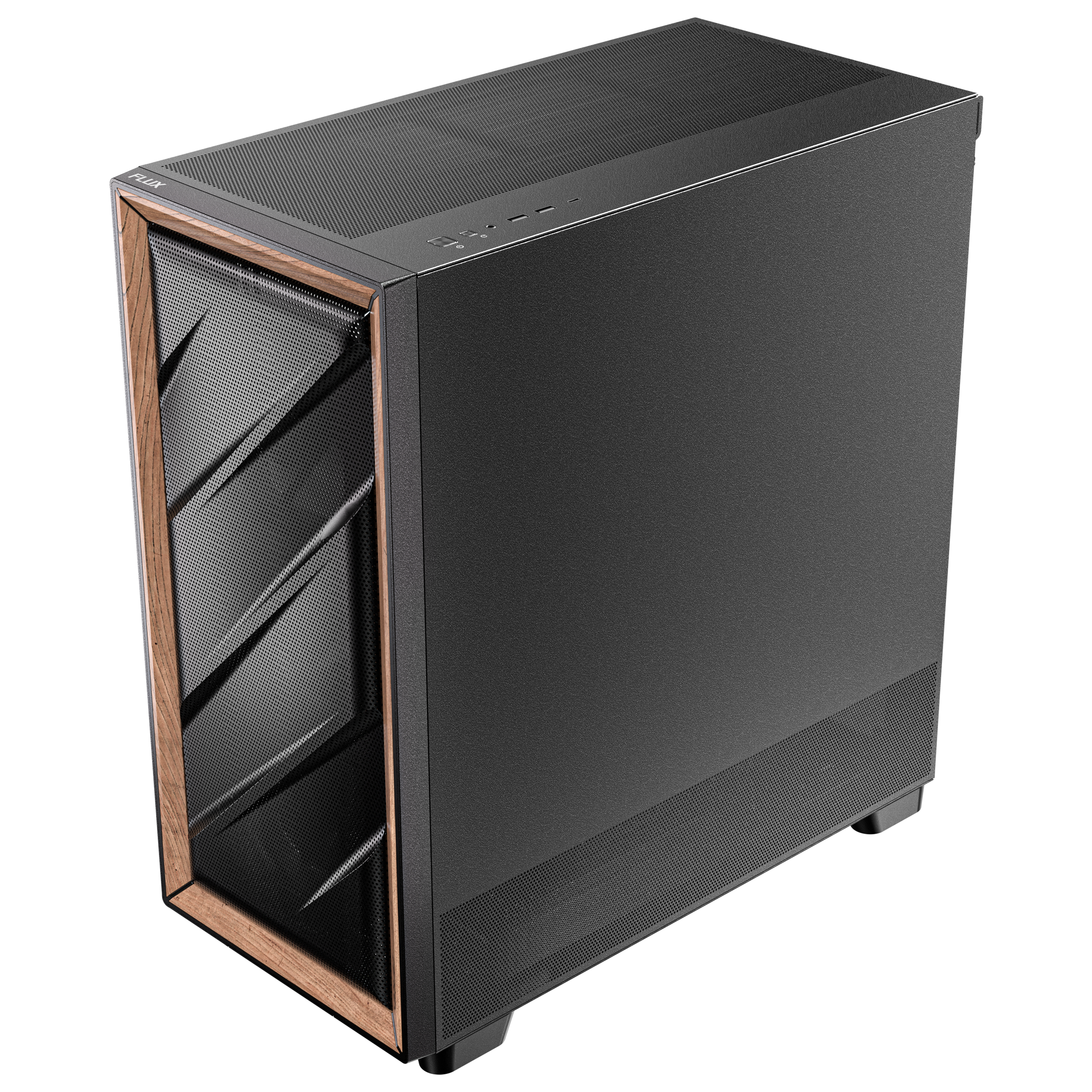 Antec - Antec Flux Mid Tower Case - Black