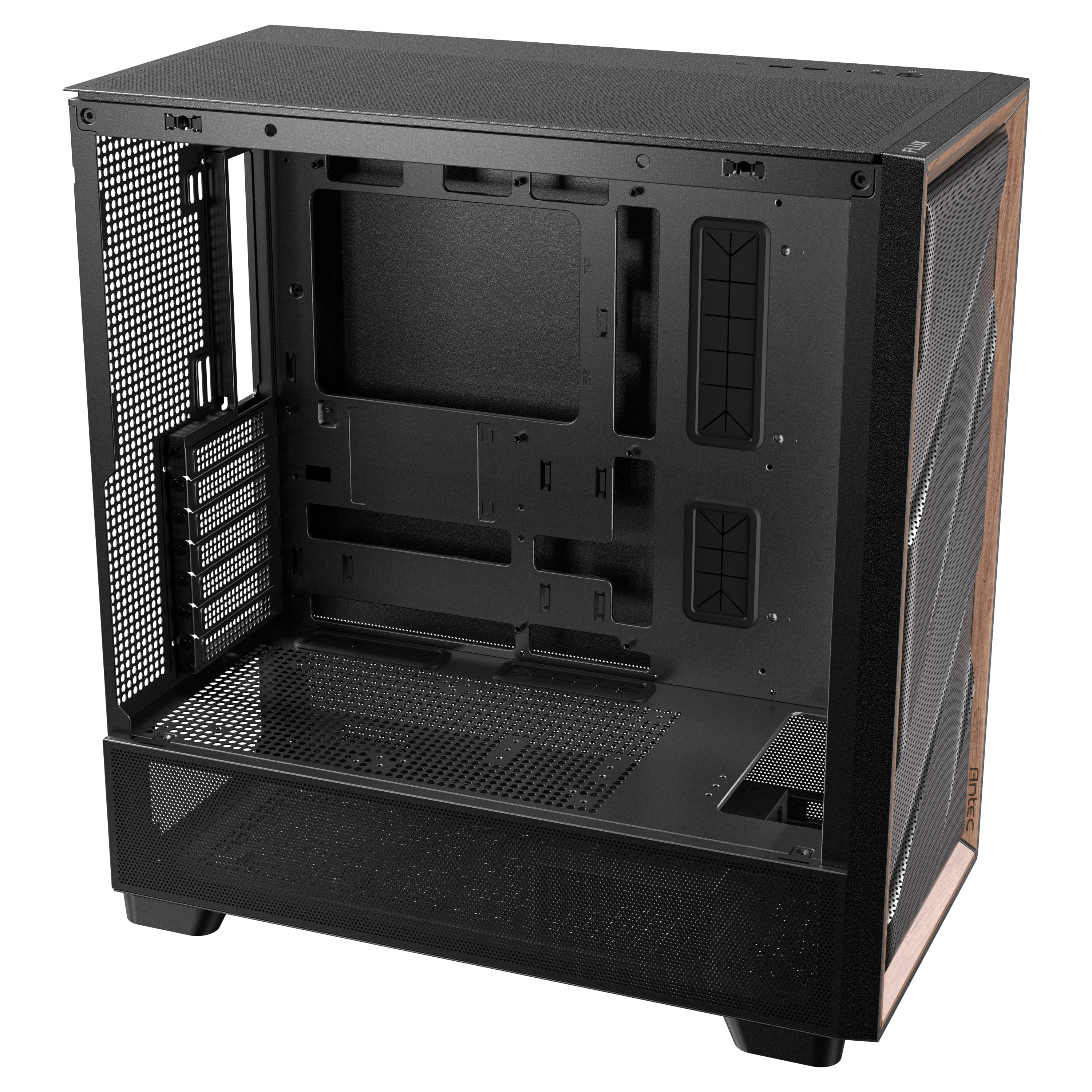 Antec - Antec Flux Mid Tower Case - Black