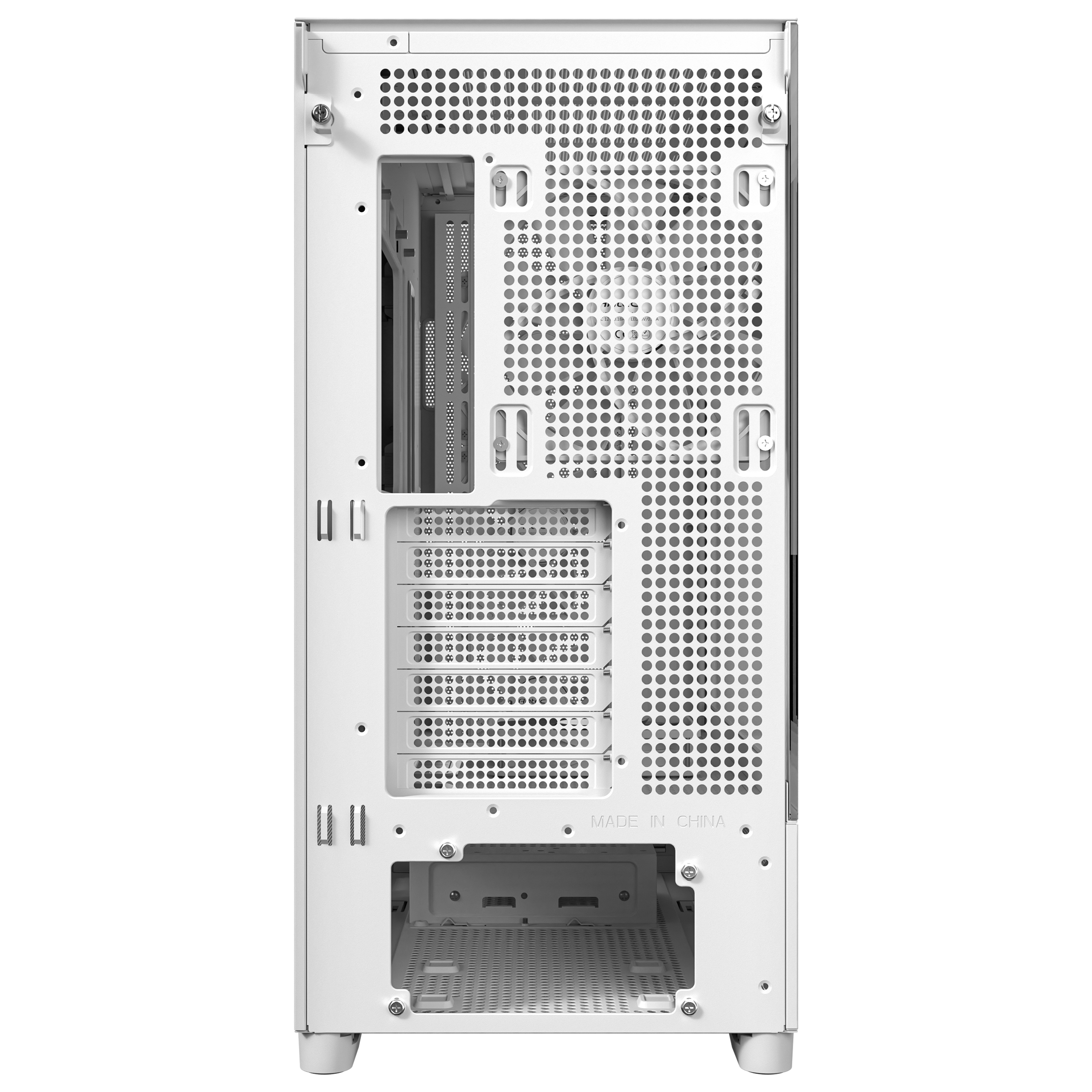 Antec - Antec Flux Mid Tower Case - White