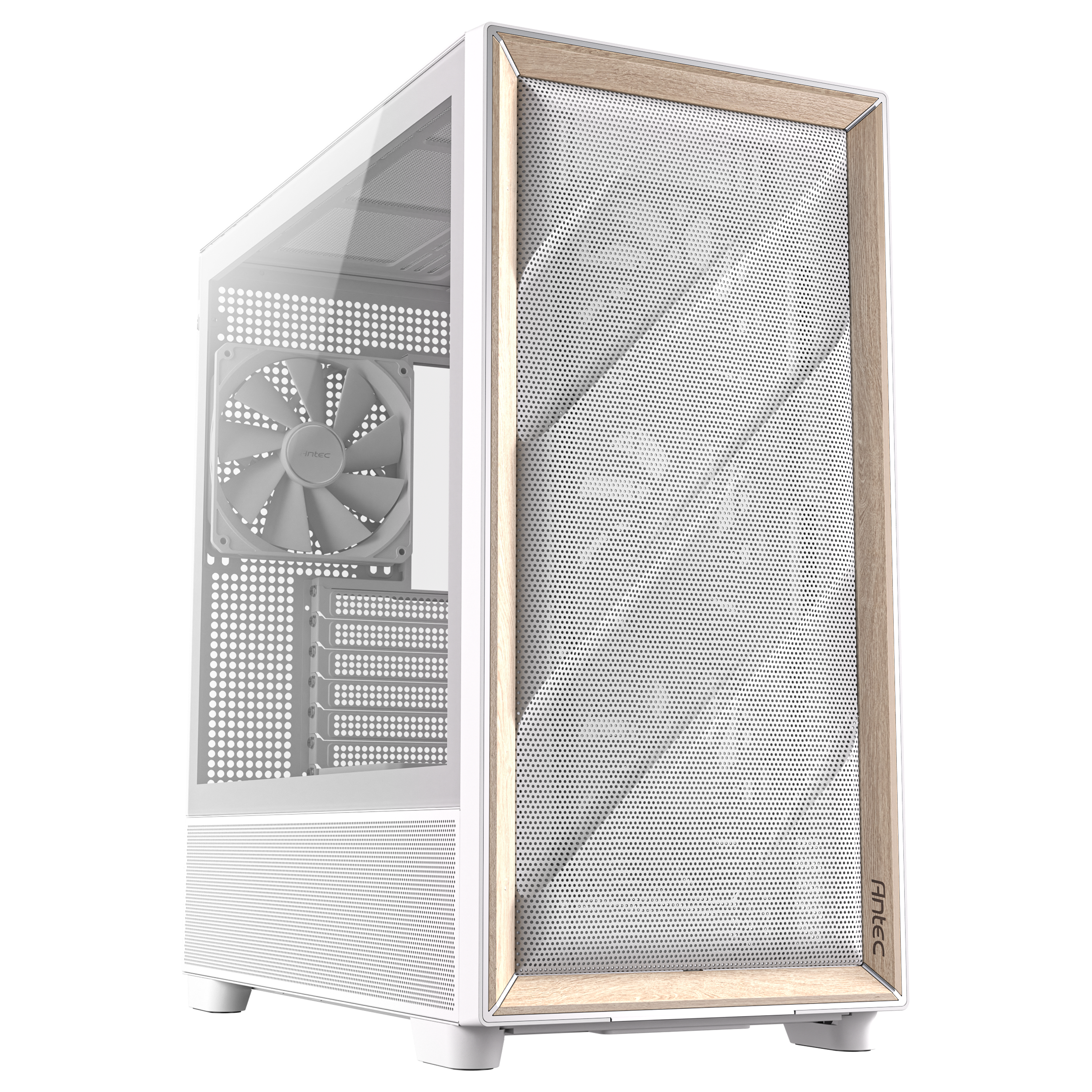 Antec Flux Mid Tower Case - White