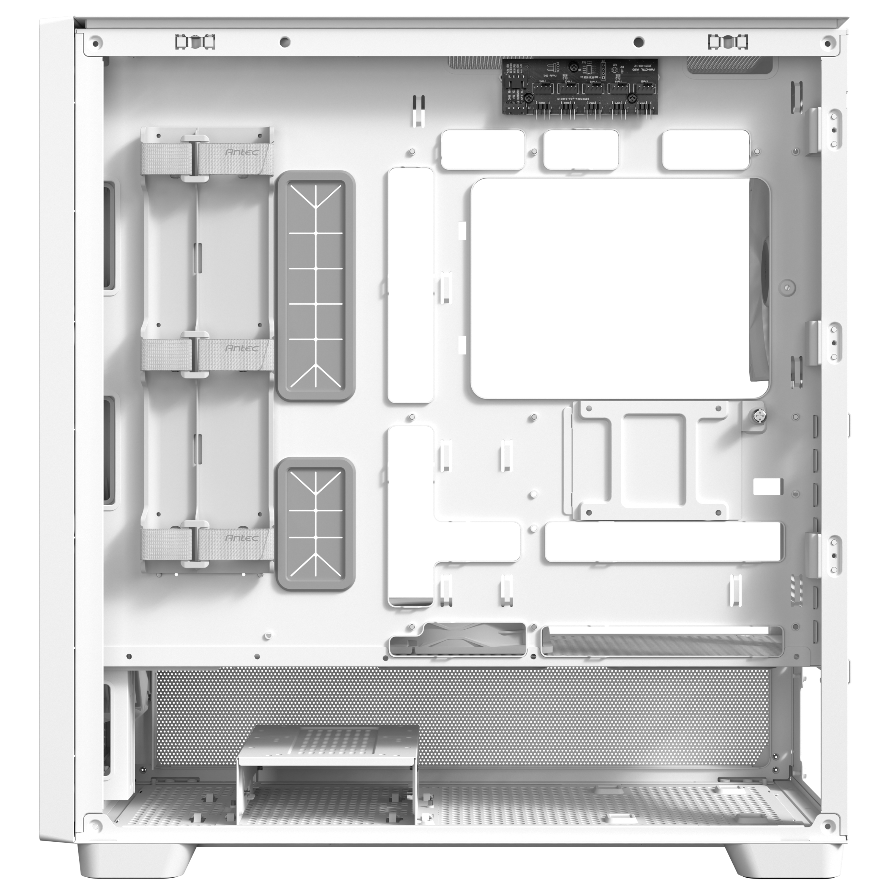 Antec - Antec Flux Mid Tower Case - White