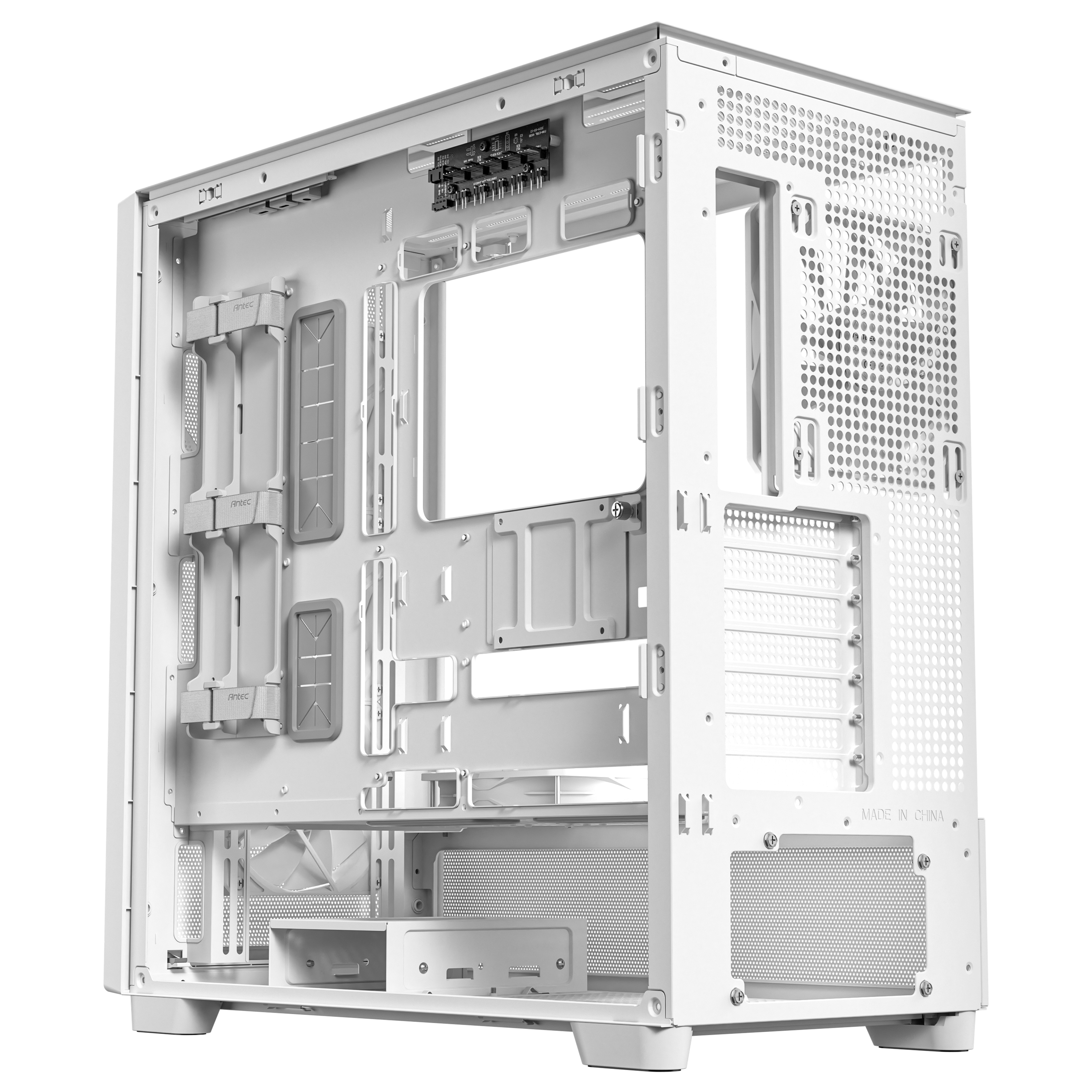 Antec - Antec Flux Mid Tower Case - White