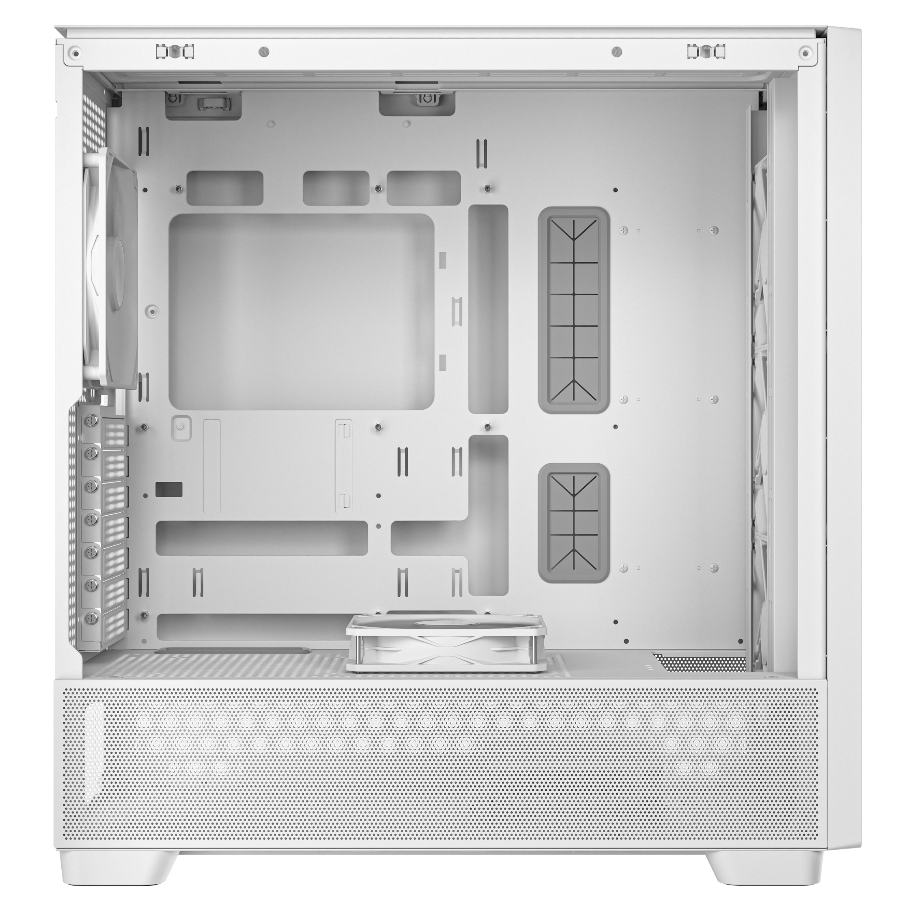 Antec - Antec Flux Mid Tower Case - White