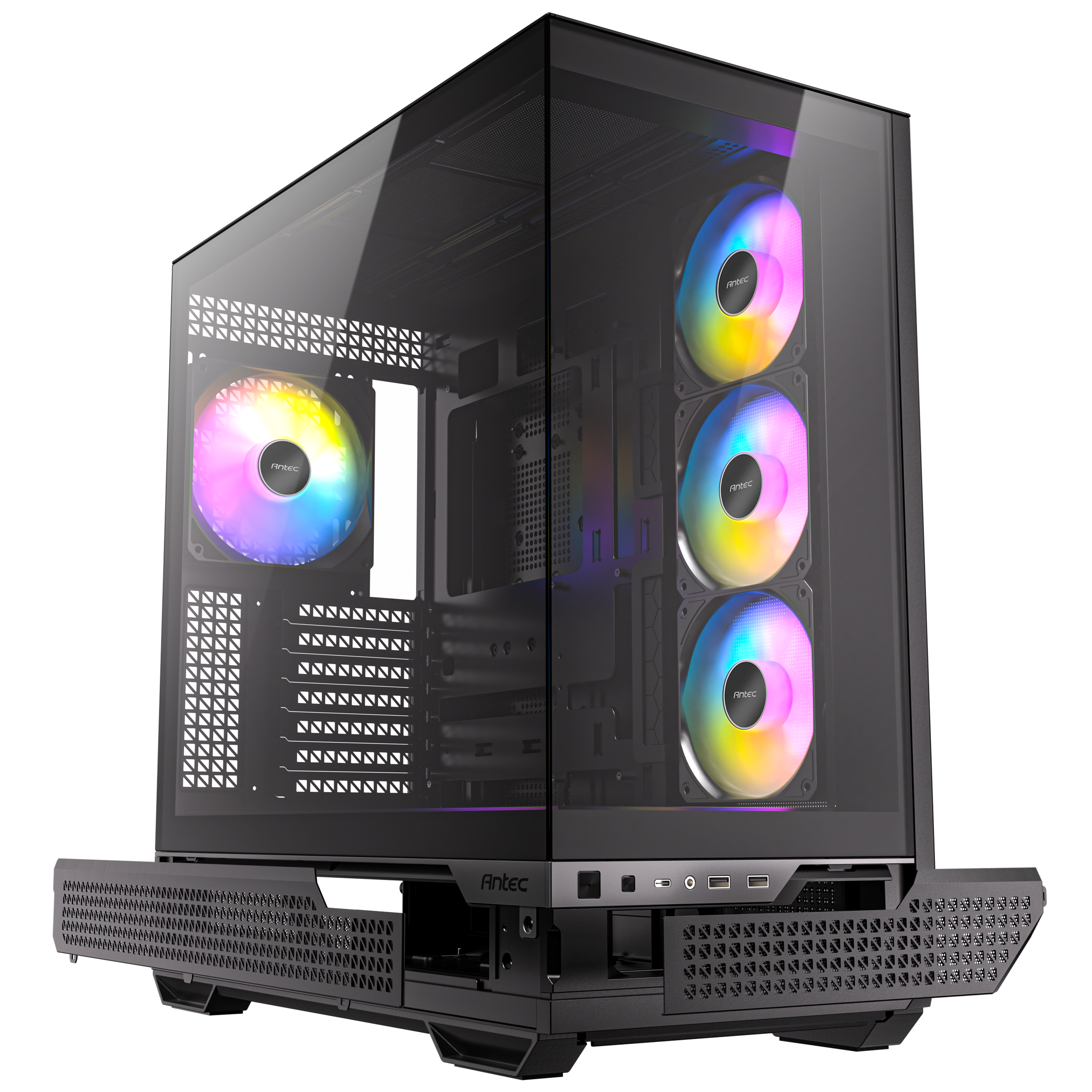 Antec - Antec C7 ARGB Mid Tower Case - Black