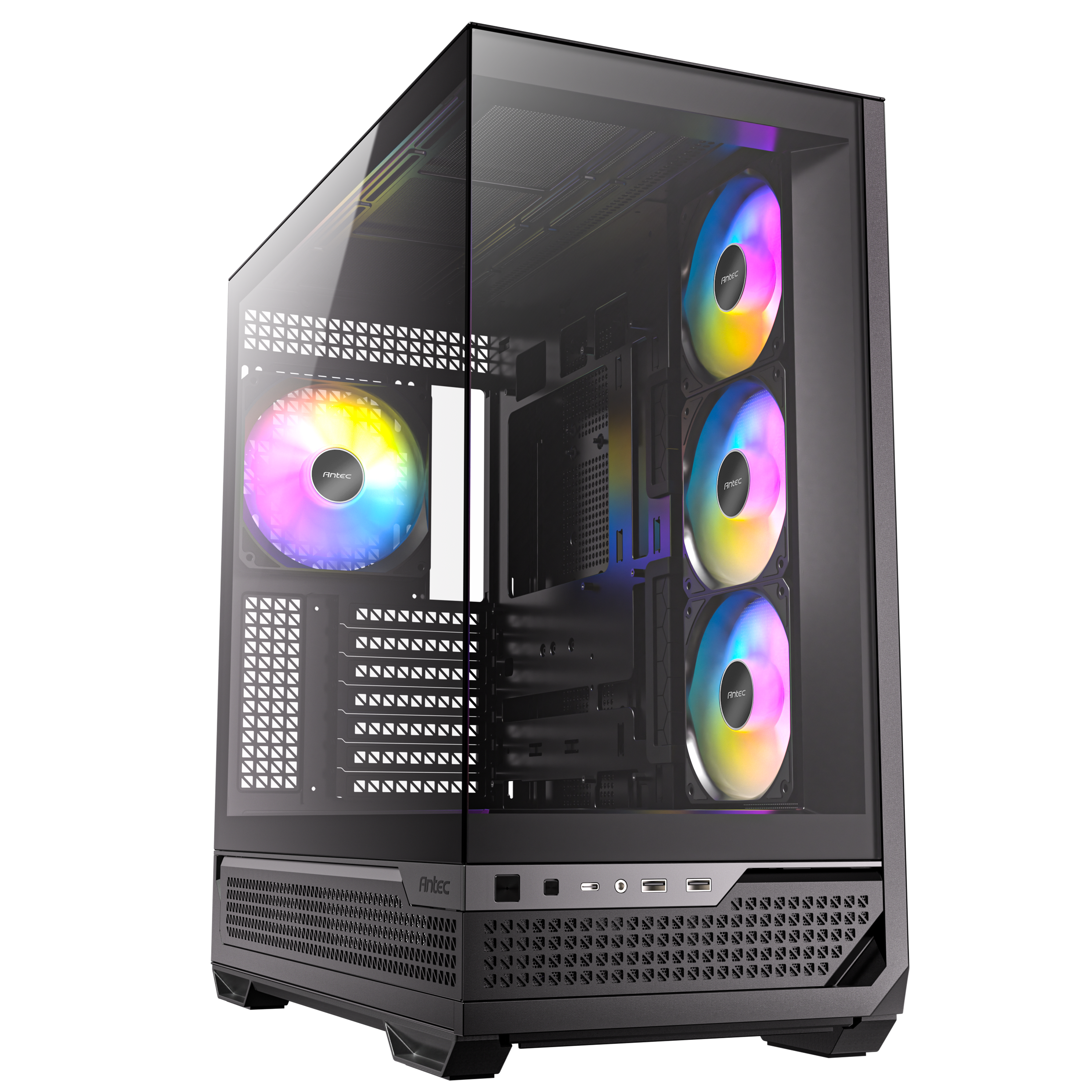 Antec - Antec C7 ARGB Mid Tower Case - Black