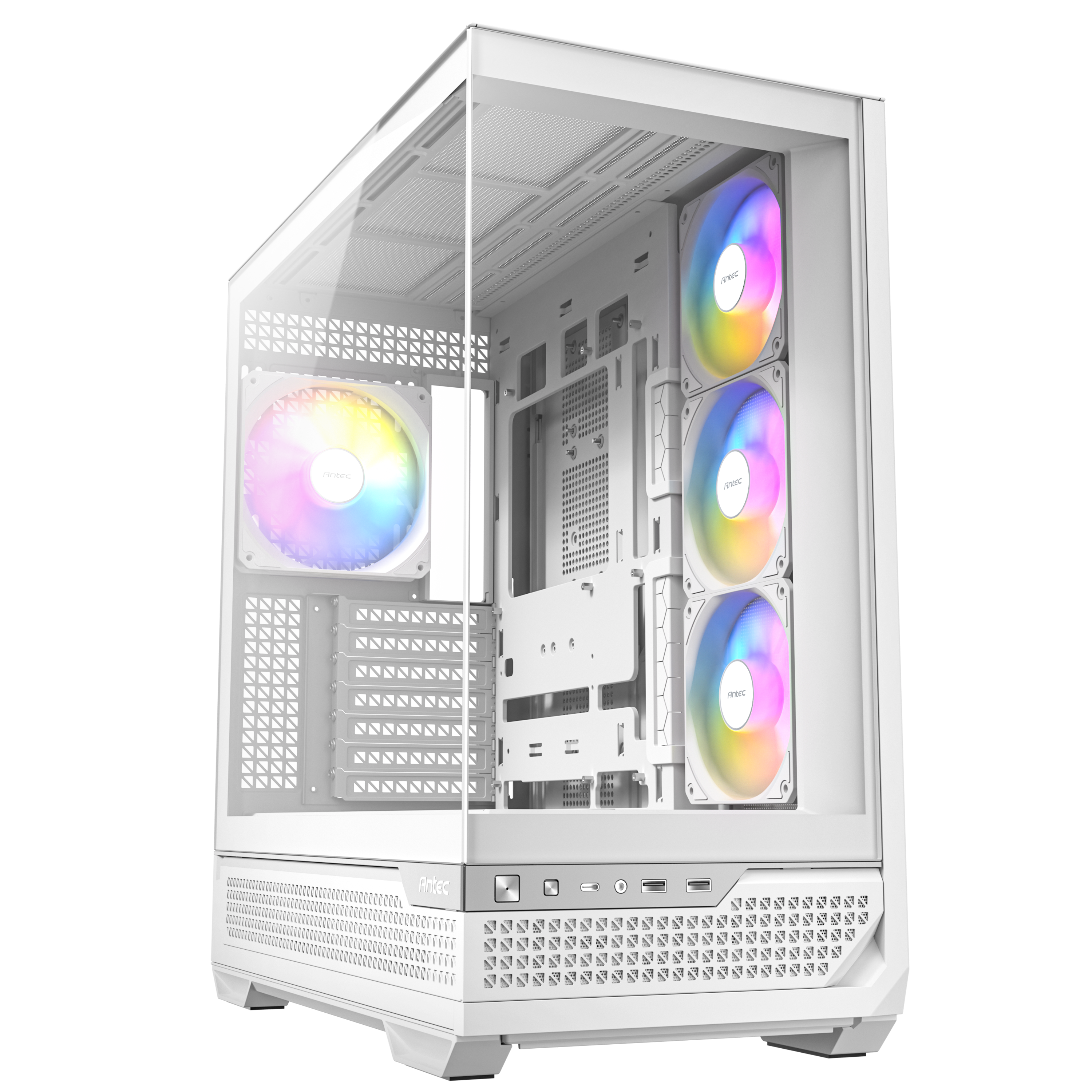 Antec - Antec C7 ARGB Mid Tower Case - White