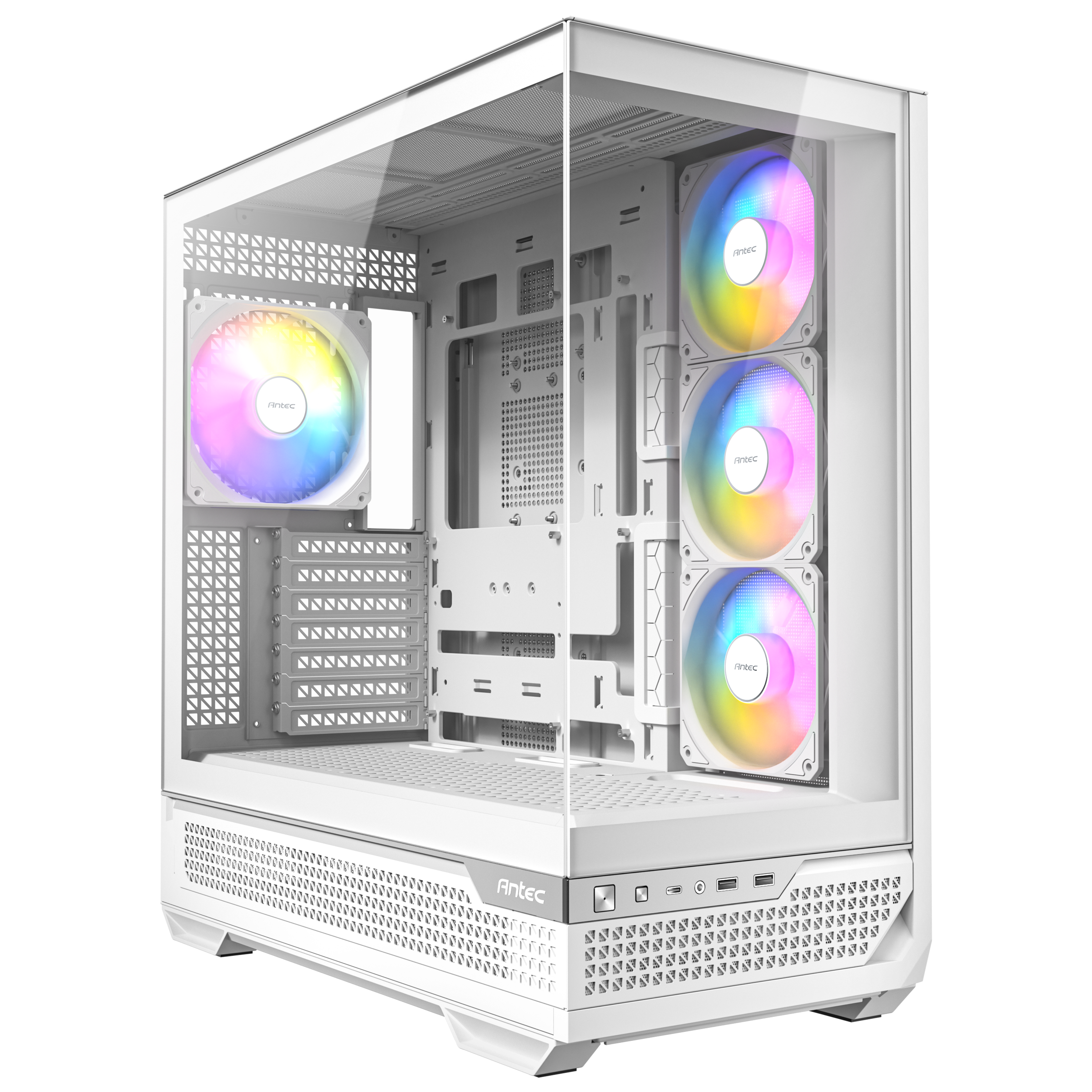 Antec - Antec C7 ARGB Mid Tower Case - White