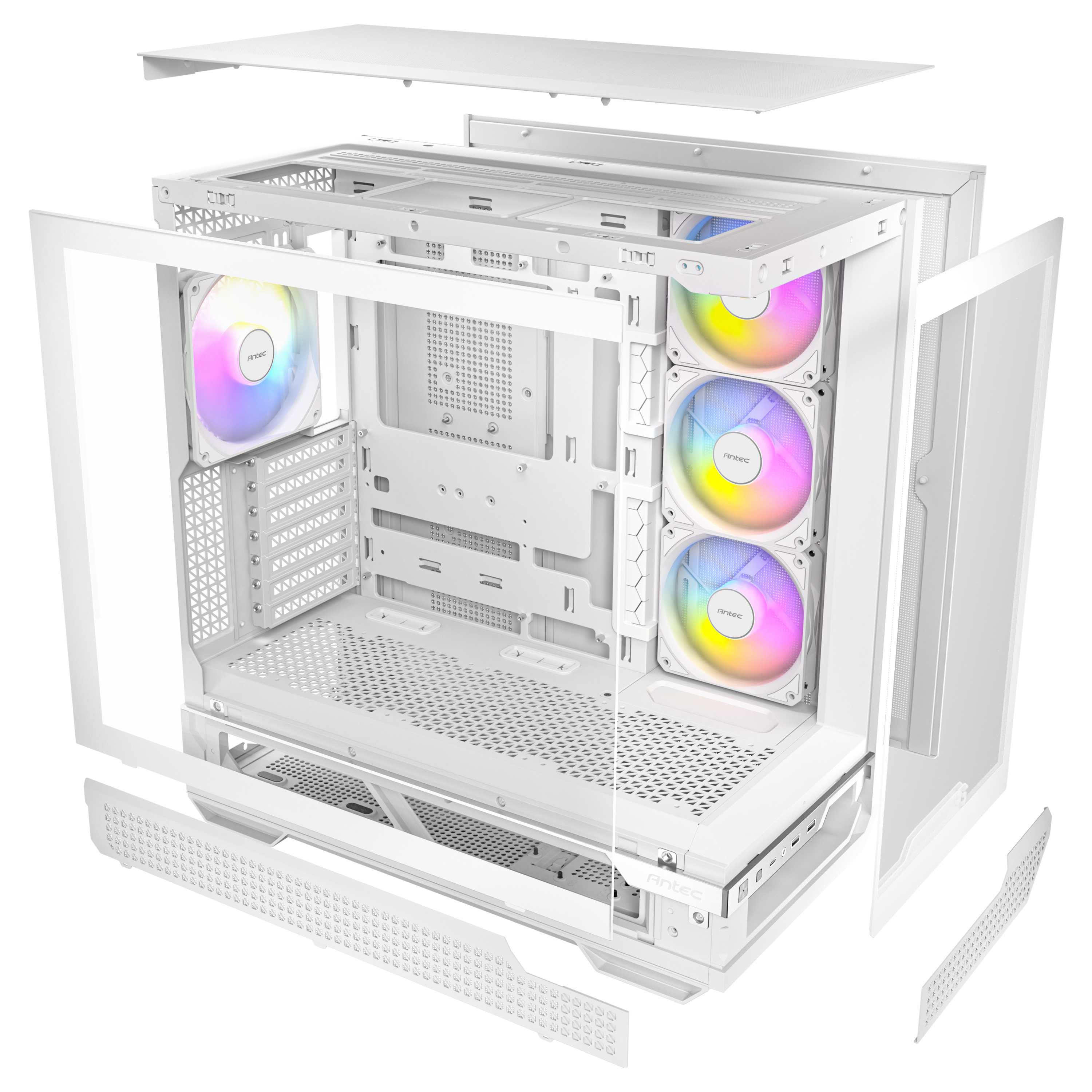 Antec - Antec C7 ARGB Mid Tower Case - White