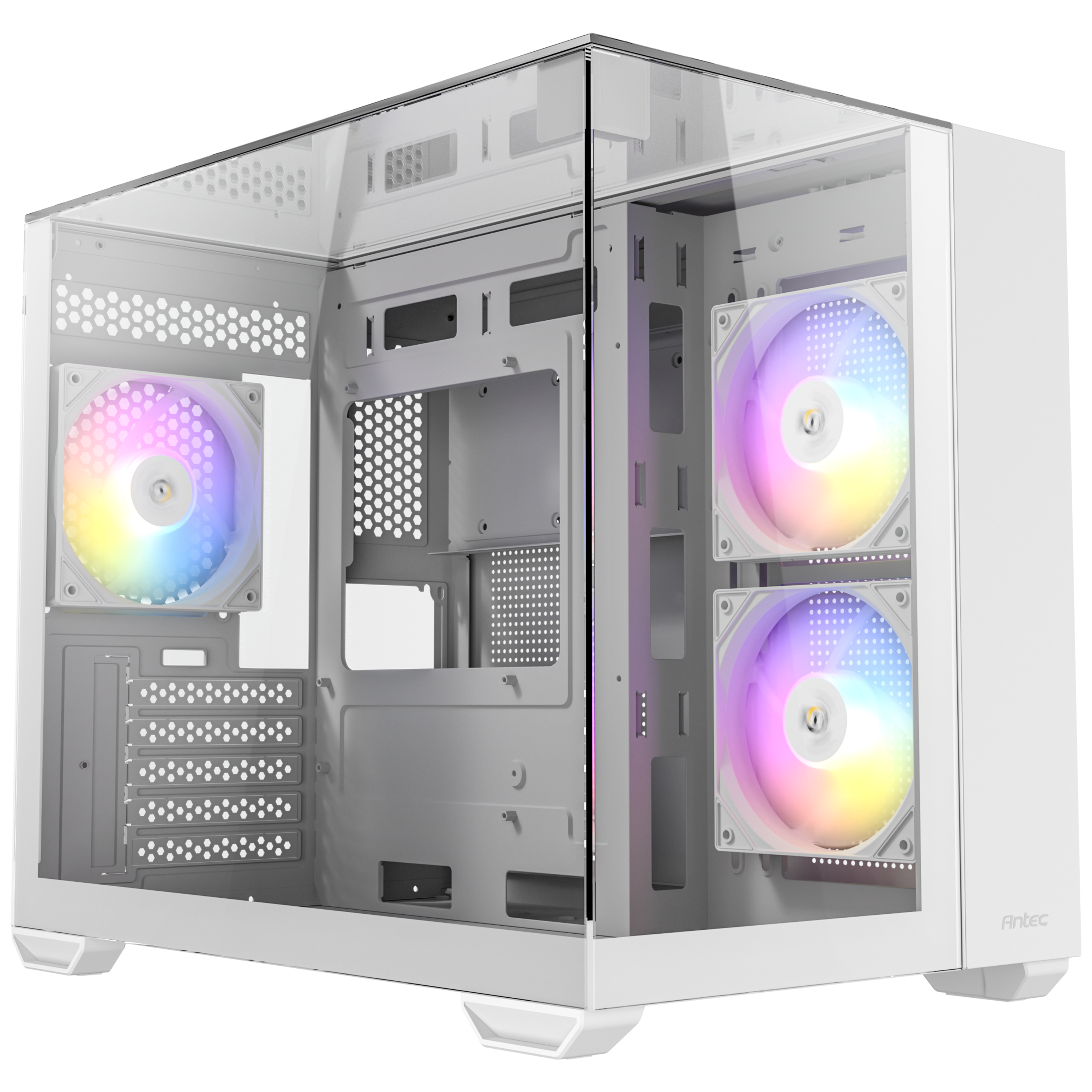 Antec CX600M Trio ARGB M-ATX Mini Tower - White