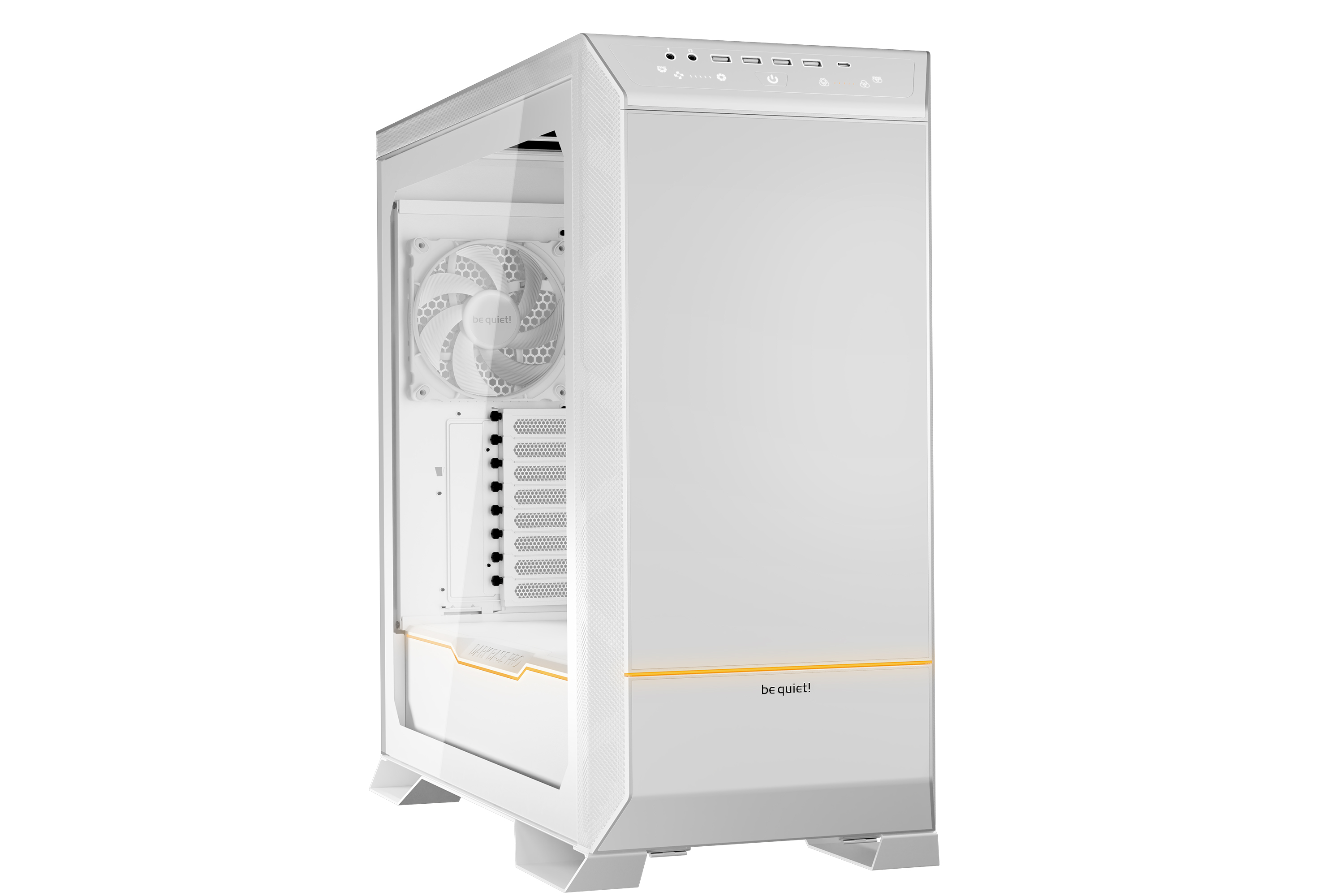 be quiet! - Be quiet Dark Base Pro 901 Full Tower Tempered Glass Case - White