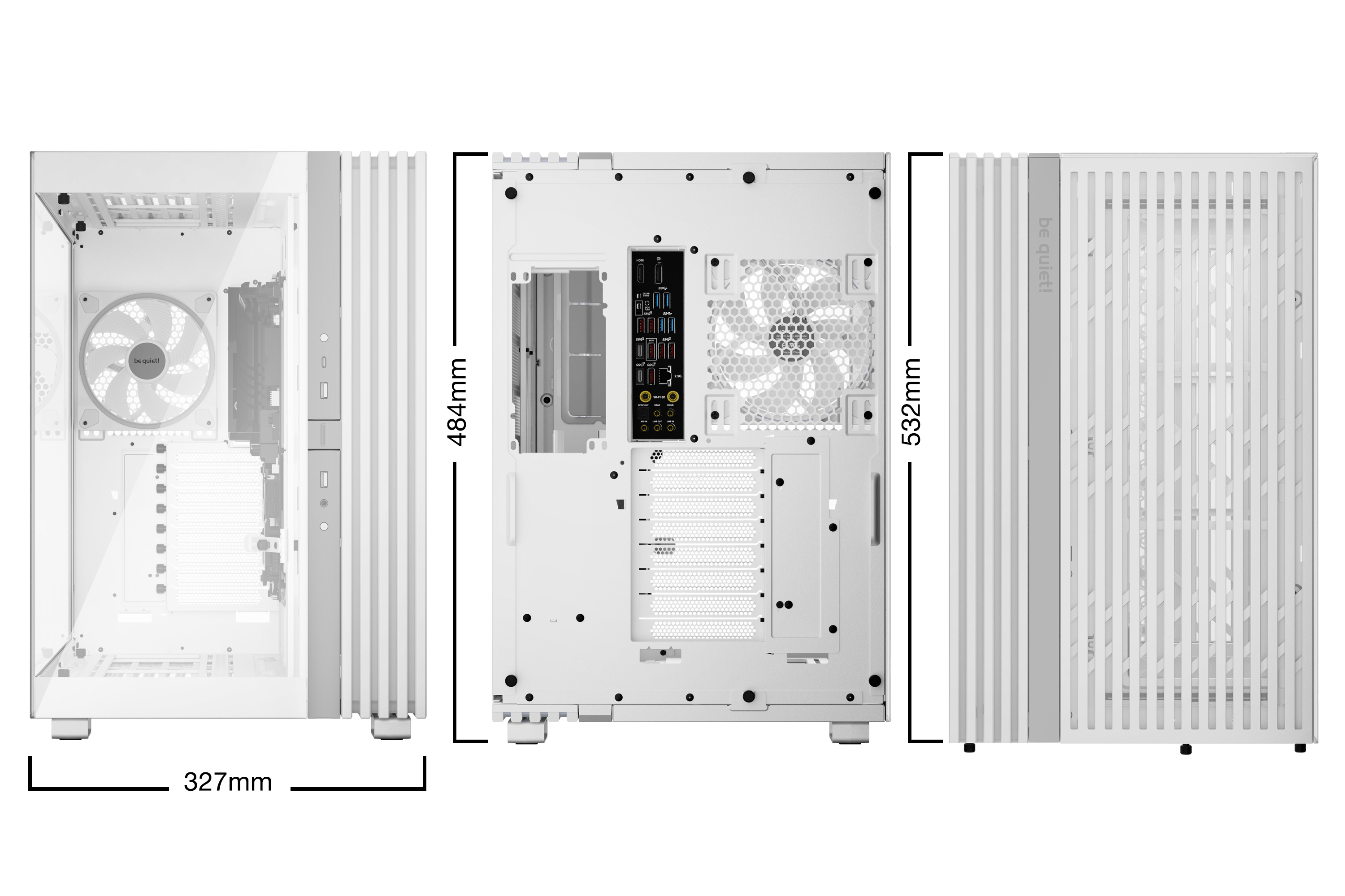 be quiet! - Be Quiet! Light Base 900 FX - White