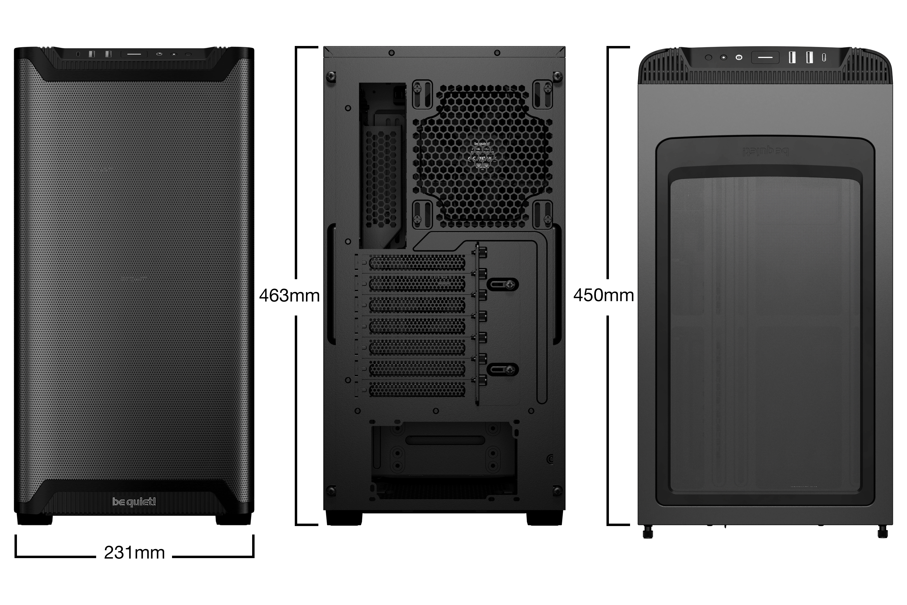 be quiet! - be quiet! PURE BASE 501 Mid Tower Case - Black