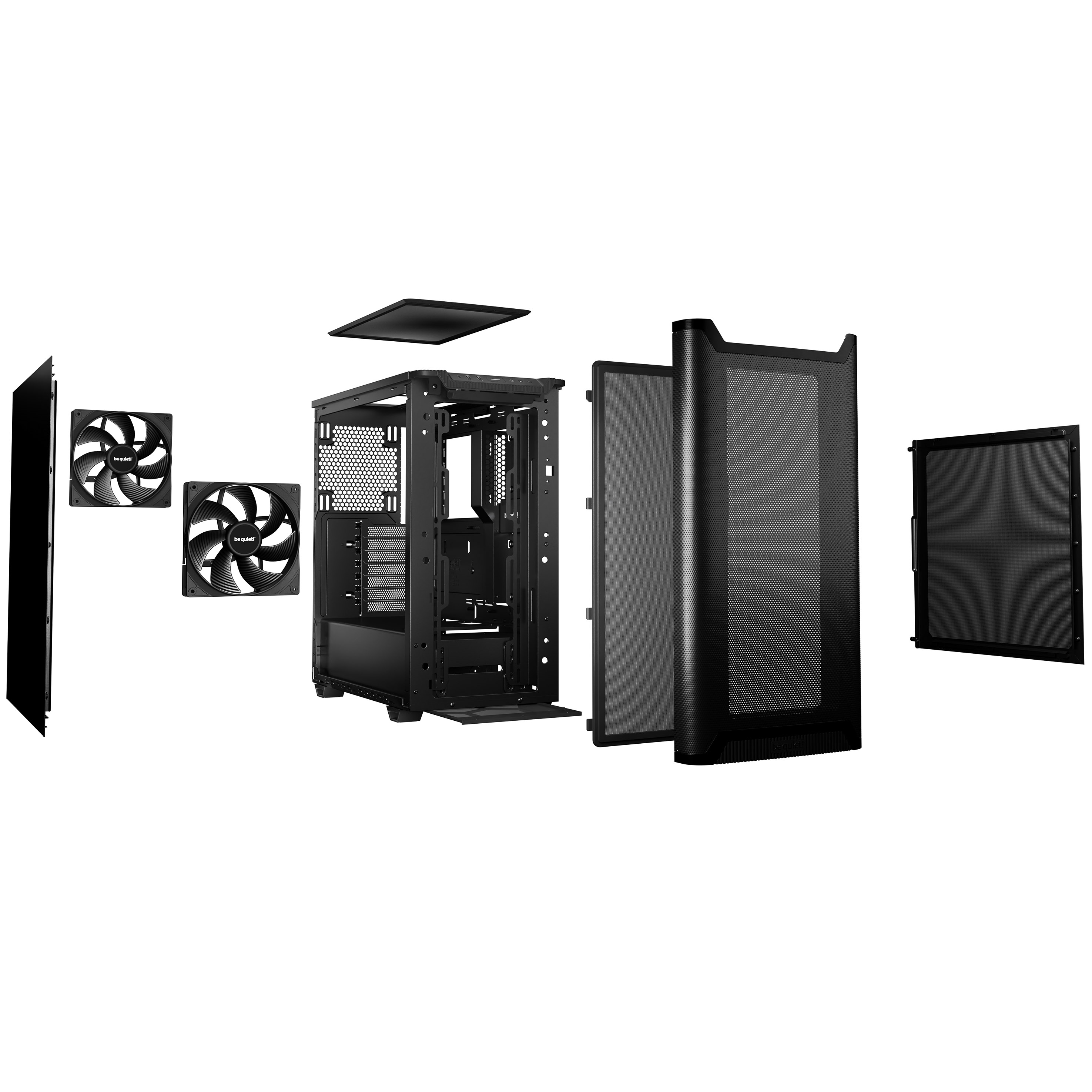 be quiet! - be quiet! PURE BASE 501 Airflow Black Mid Tower Case