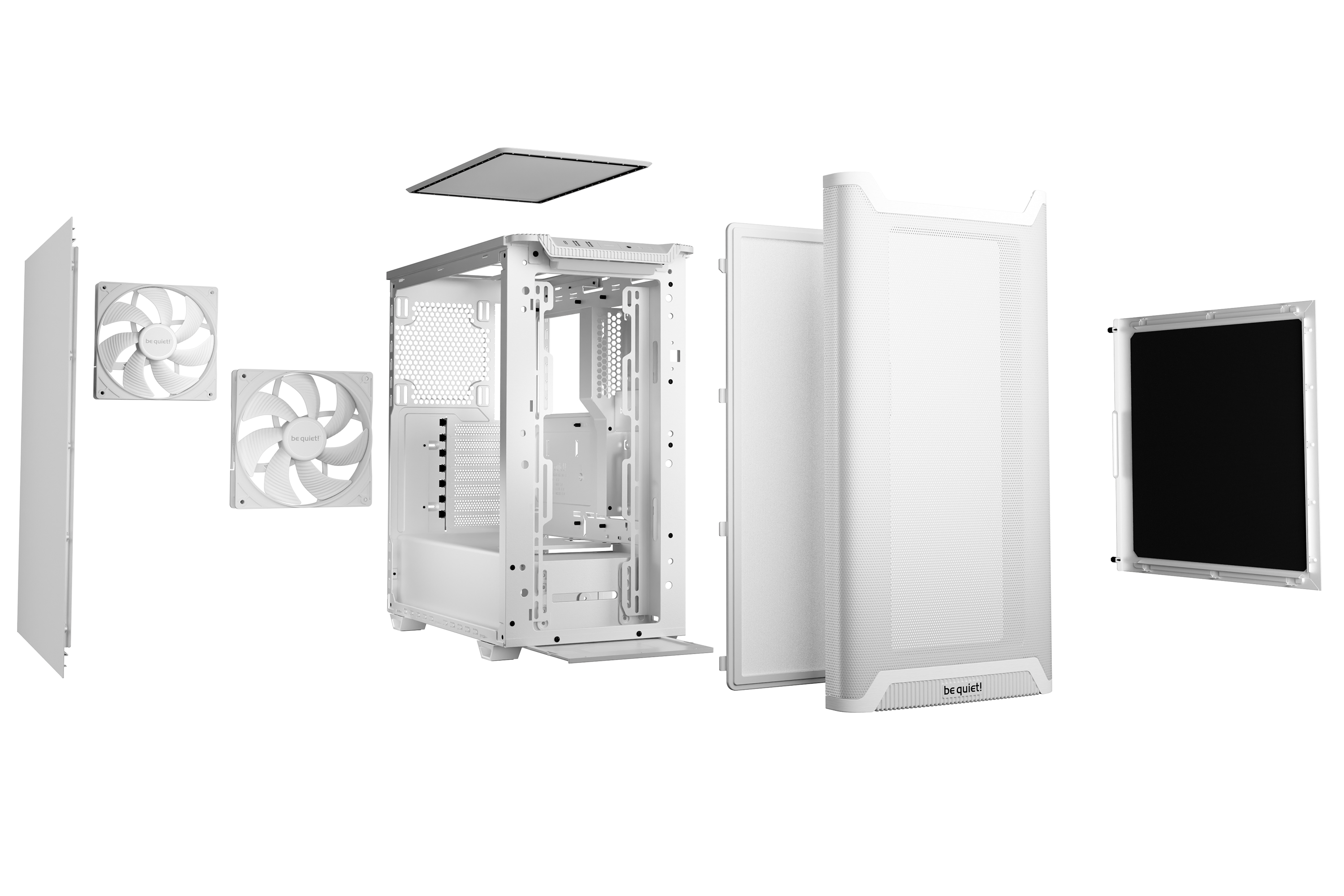 be quiet! - be quiet! PURE BASE 501 Airflow White Mid Tower Case