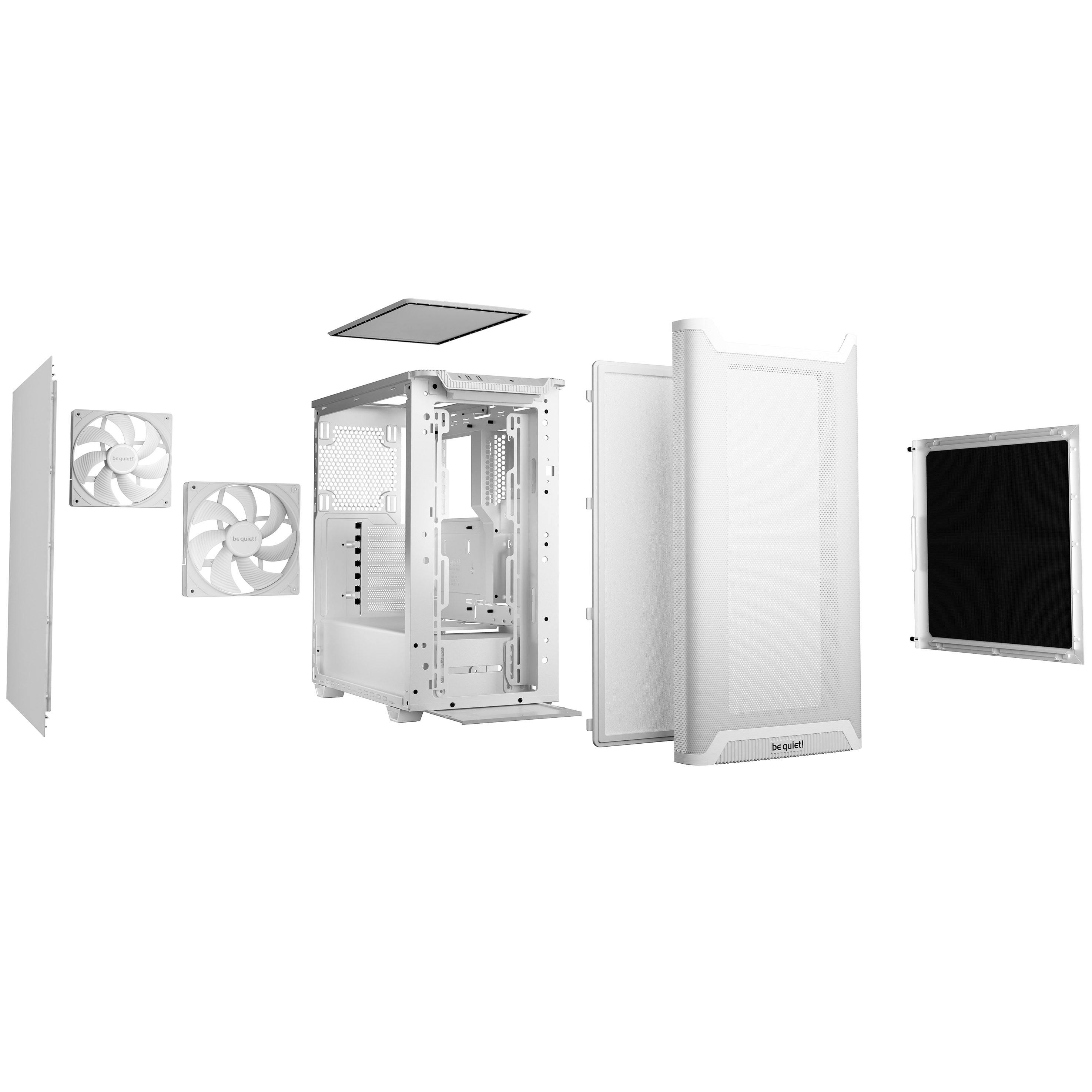 be quiet! - be quiet! PURE BASE 501 Airflow White Mid Tower Case